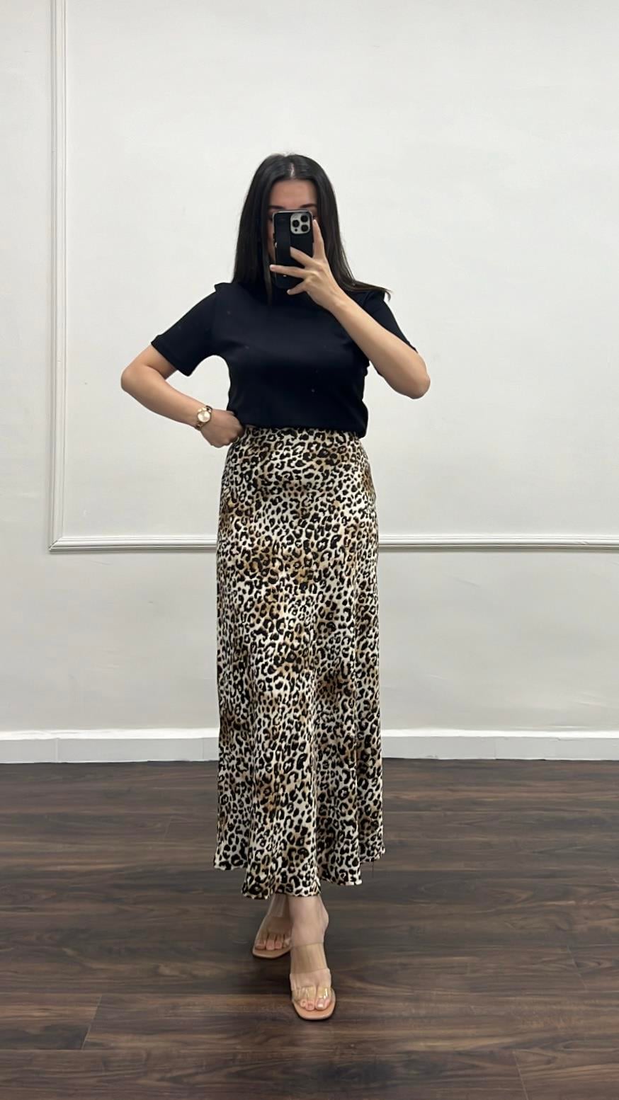 Marka Leopar Saten Etek