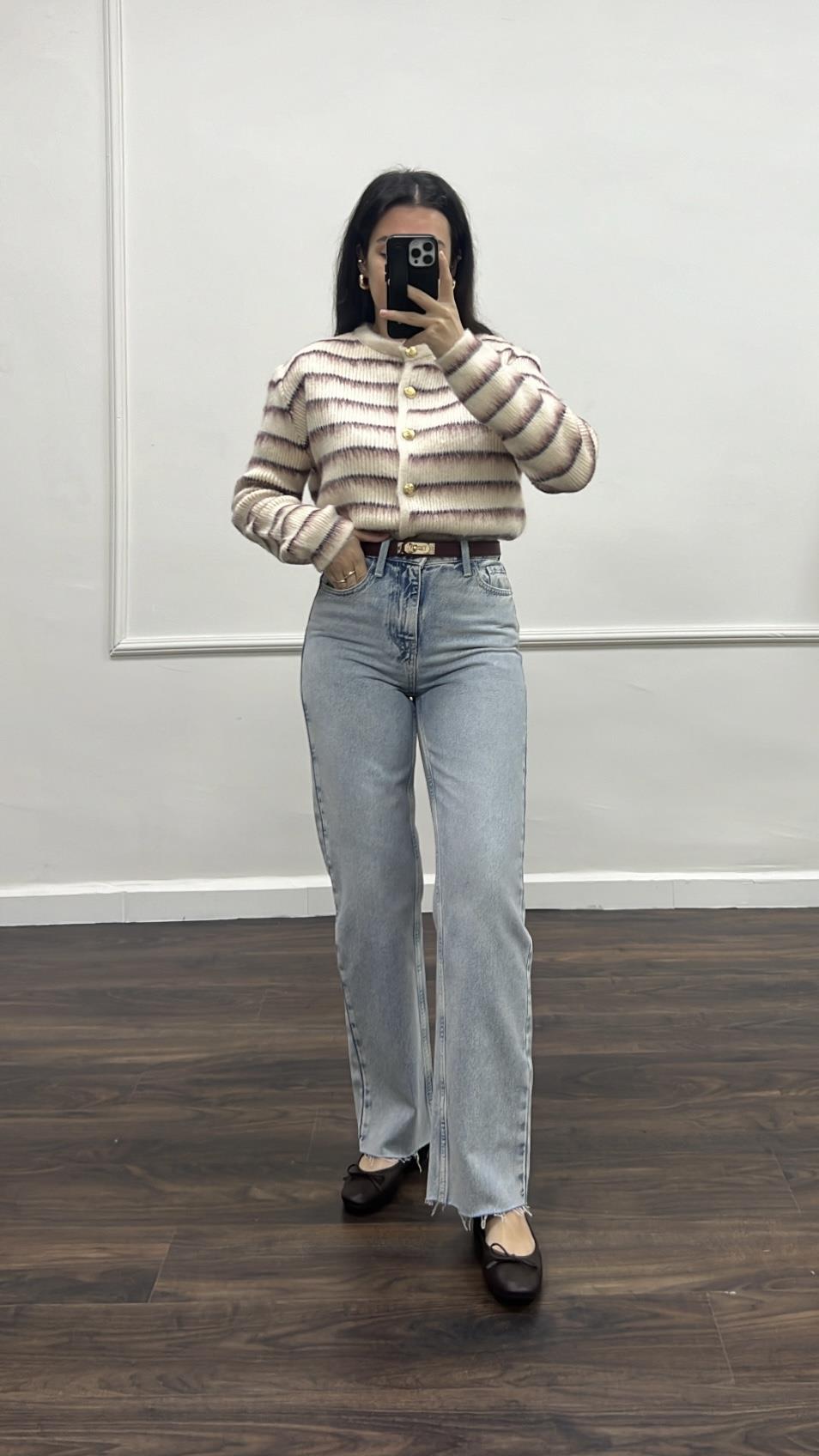 Marka Vintage Straight Fıt Jean 