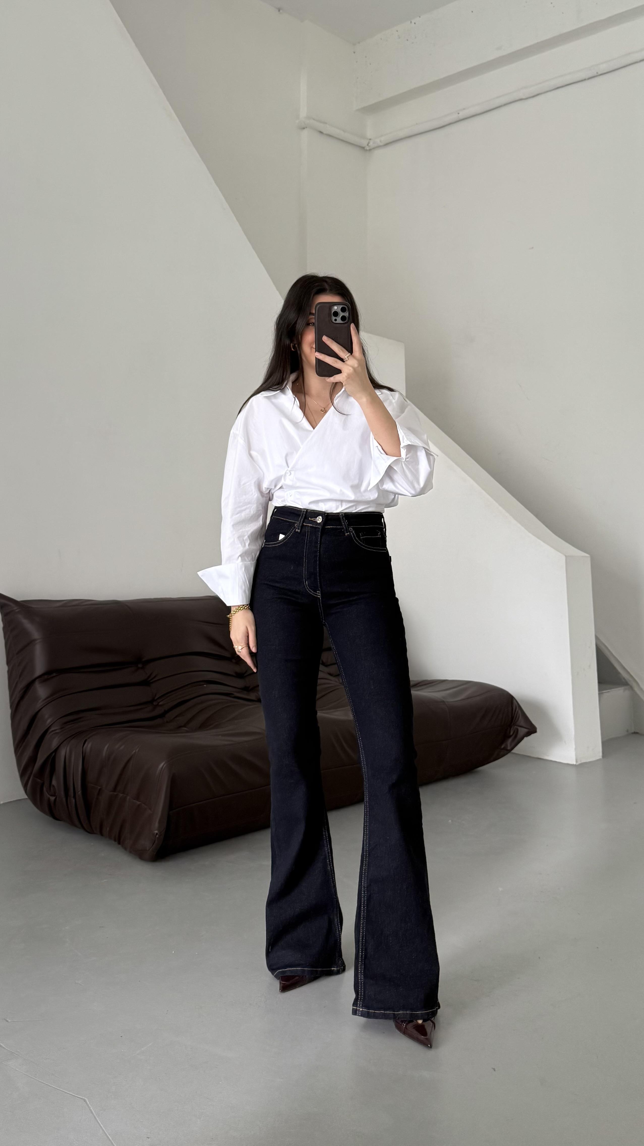 Marka Yoğun Laci Flare Jean