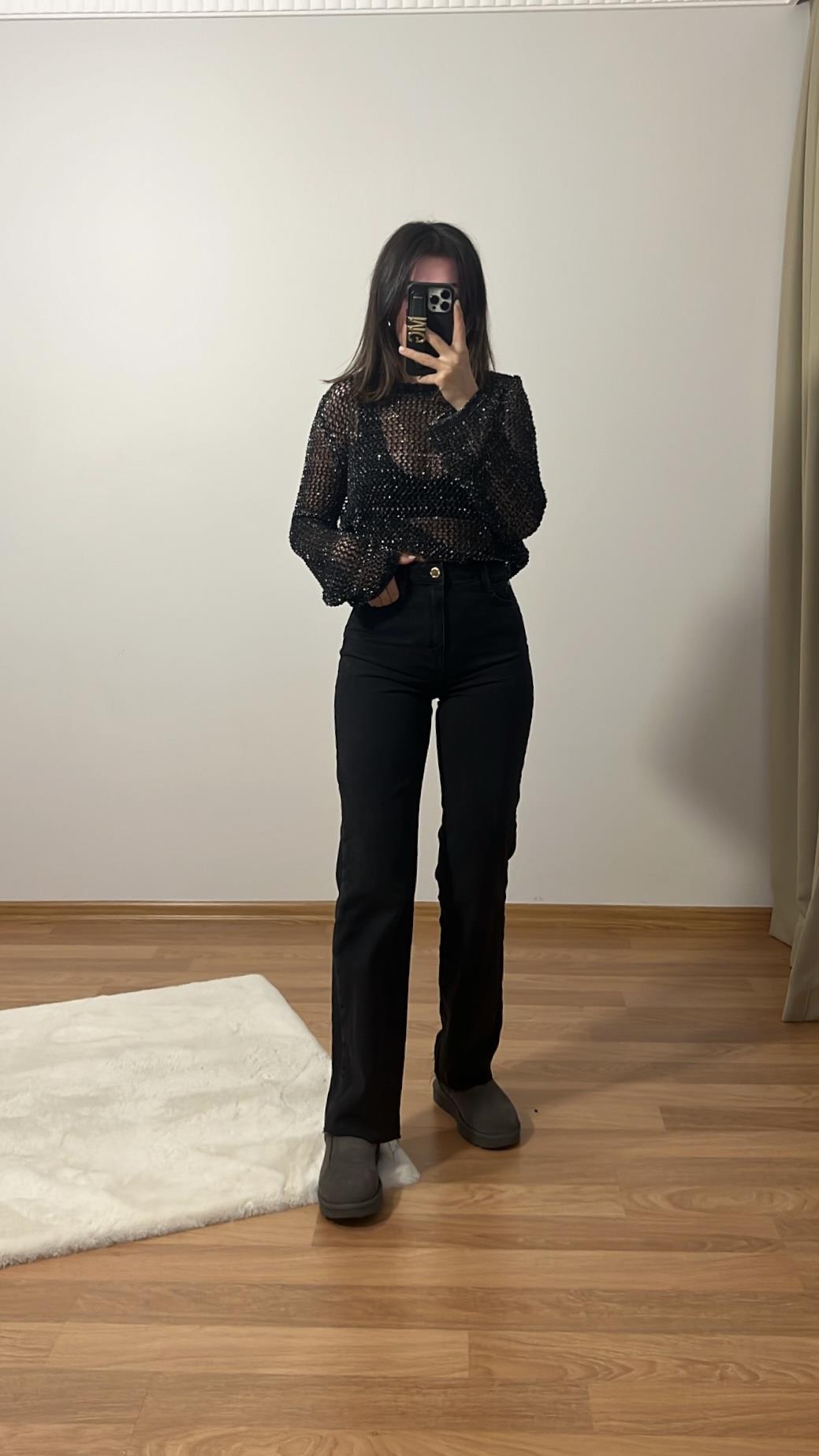 MARKA Z SİYAH STRAIGHT JEAN
