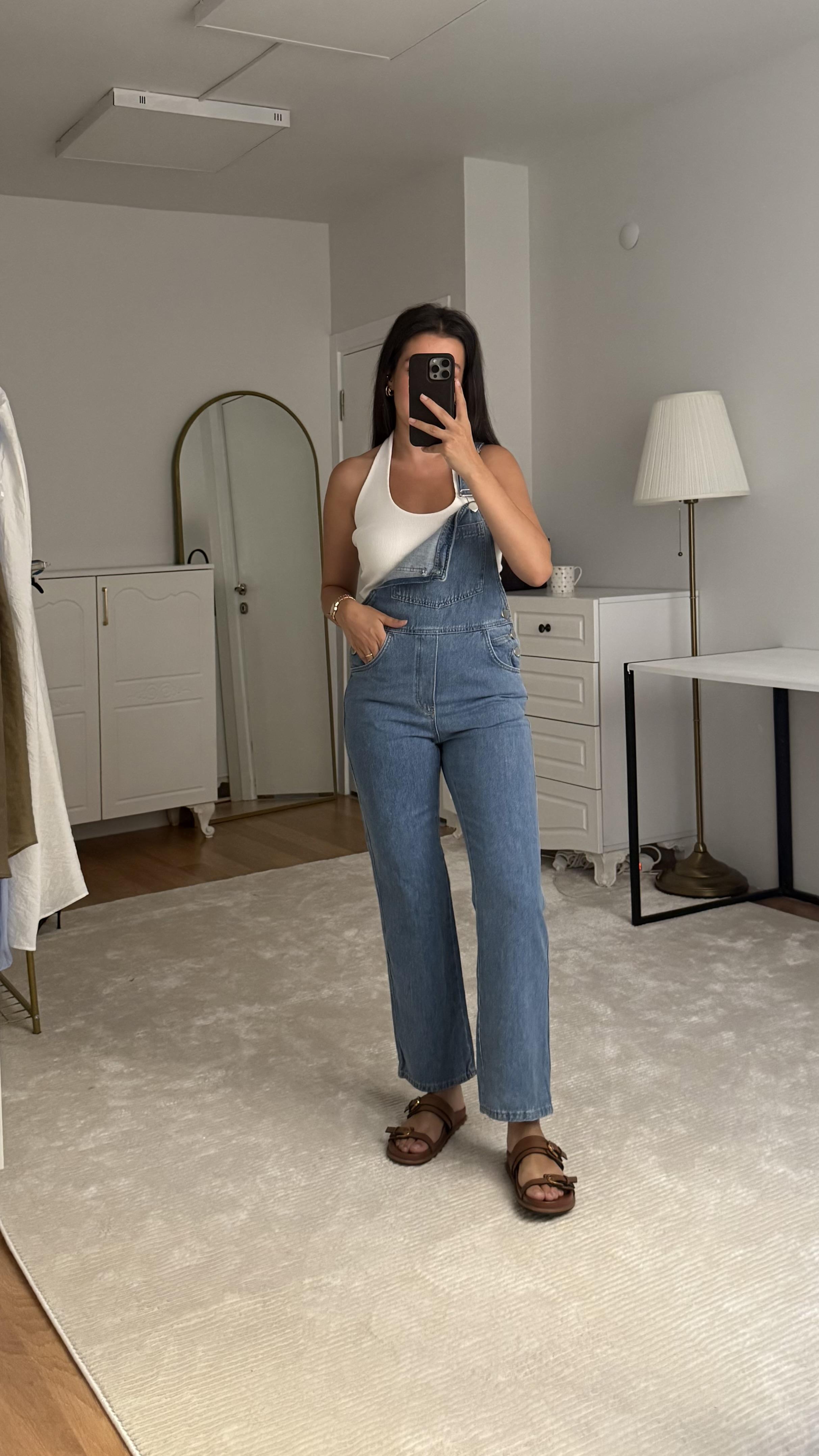 Mng Mavi Denim Salopet 