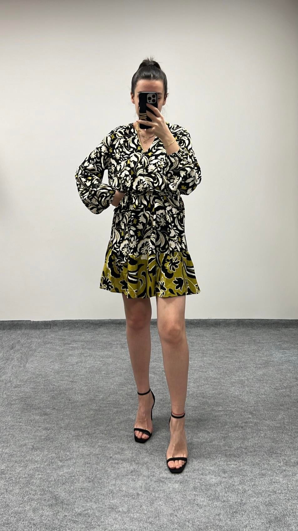 NEX DESENLİ ELBİSE