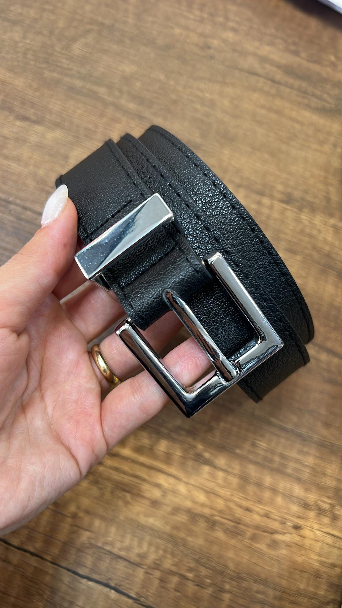 Silver Tokalı Deri Kemer