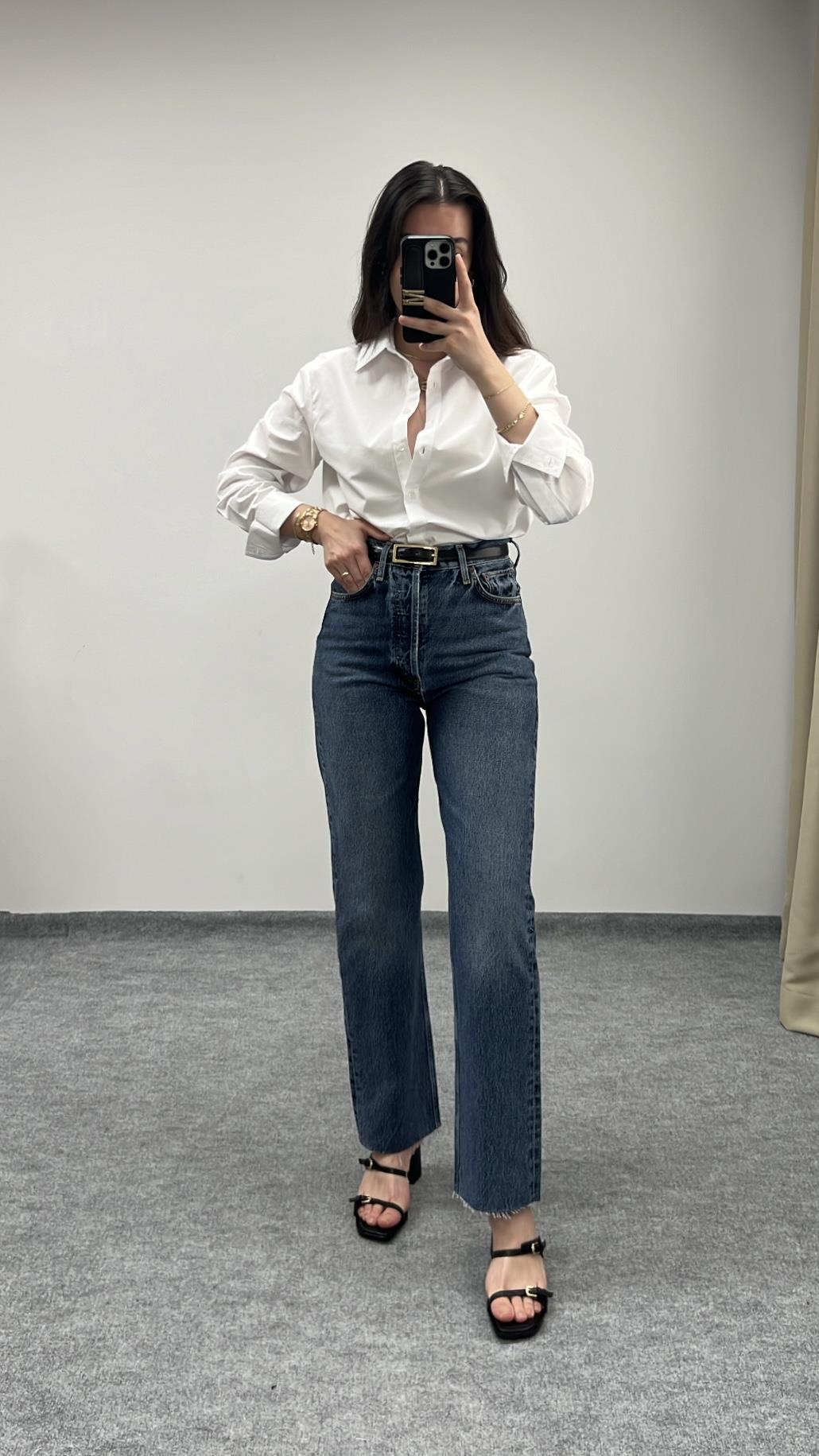 Victoria Lazer Kesim Straıght Jean