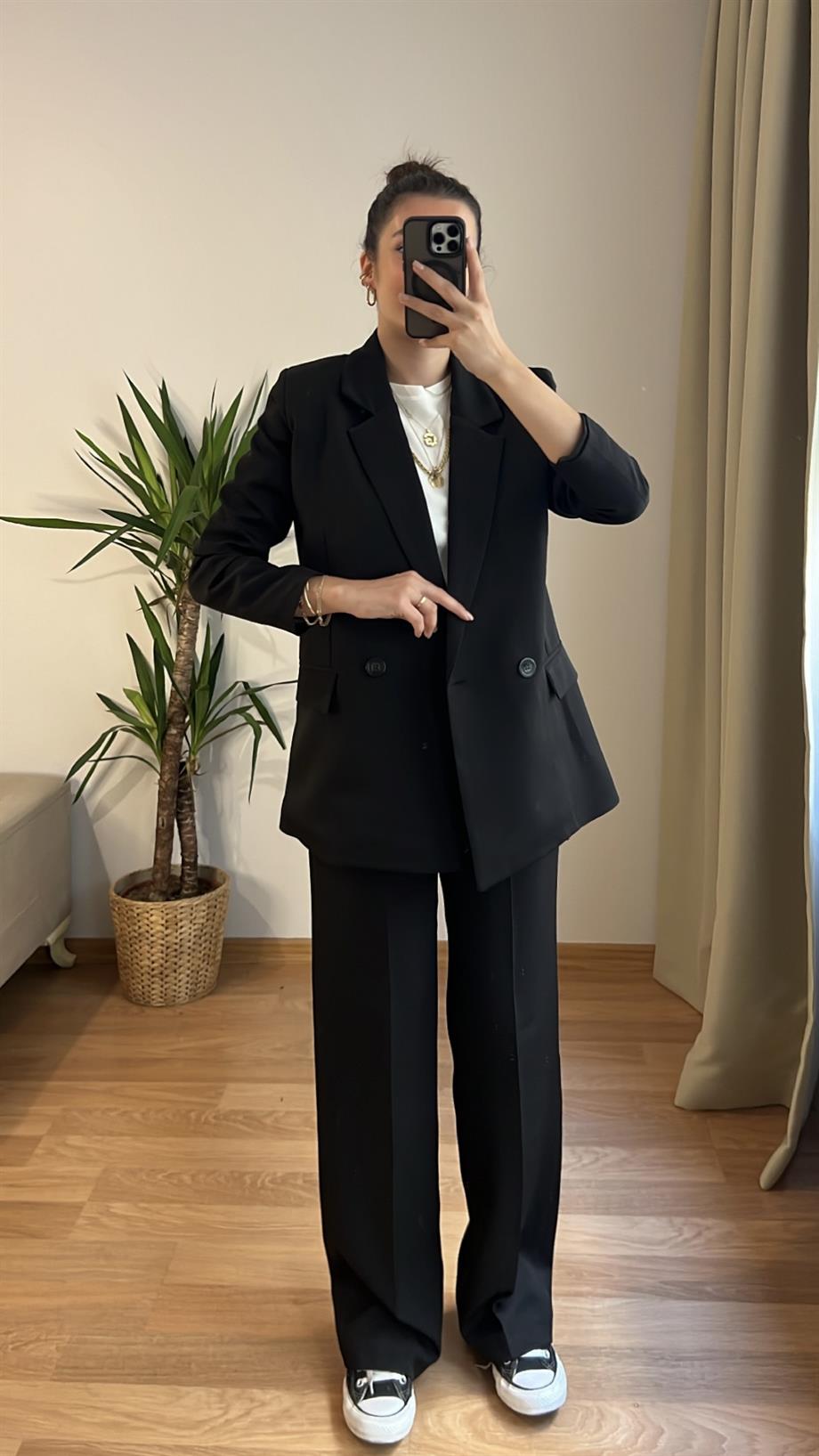 ZR SİYAH BLAZER 
