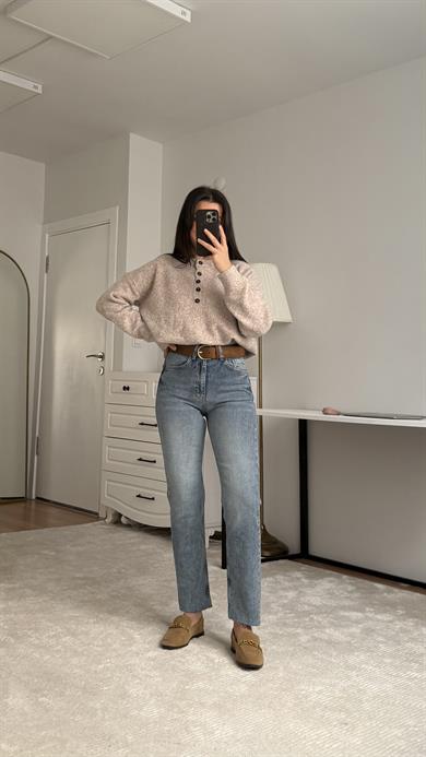 Marka Mavi Lazer Kesim Straight Jean