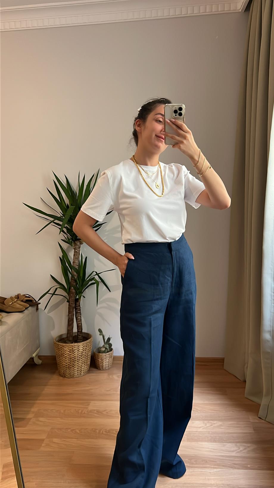 %100 PAMUK OVERSİZE BEYAZ TİŞÖRT