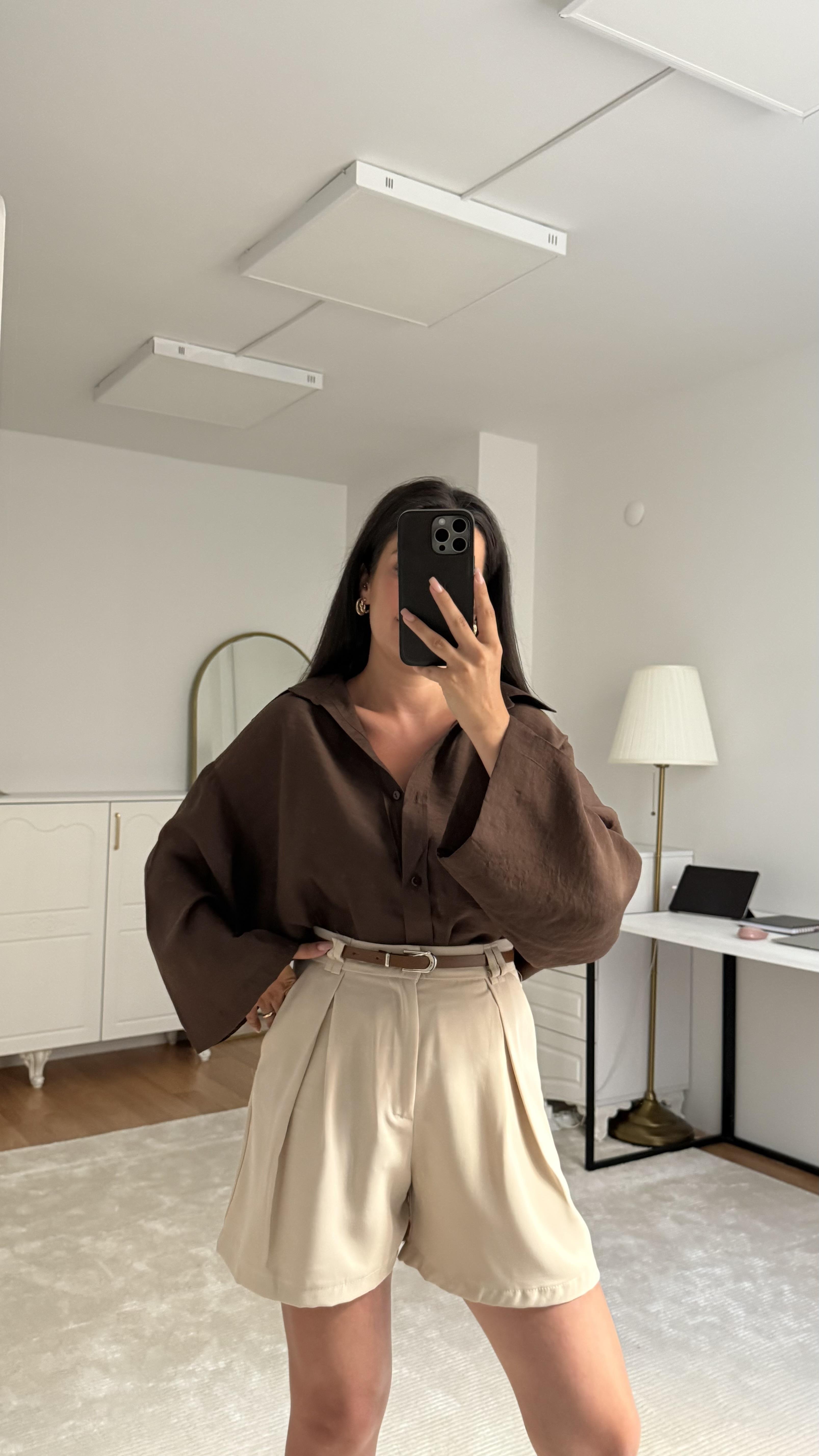 Acı Kahve Salaş Gömlek