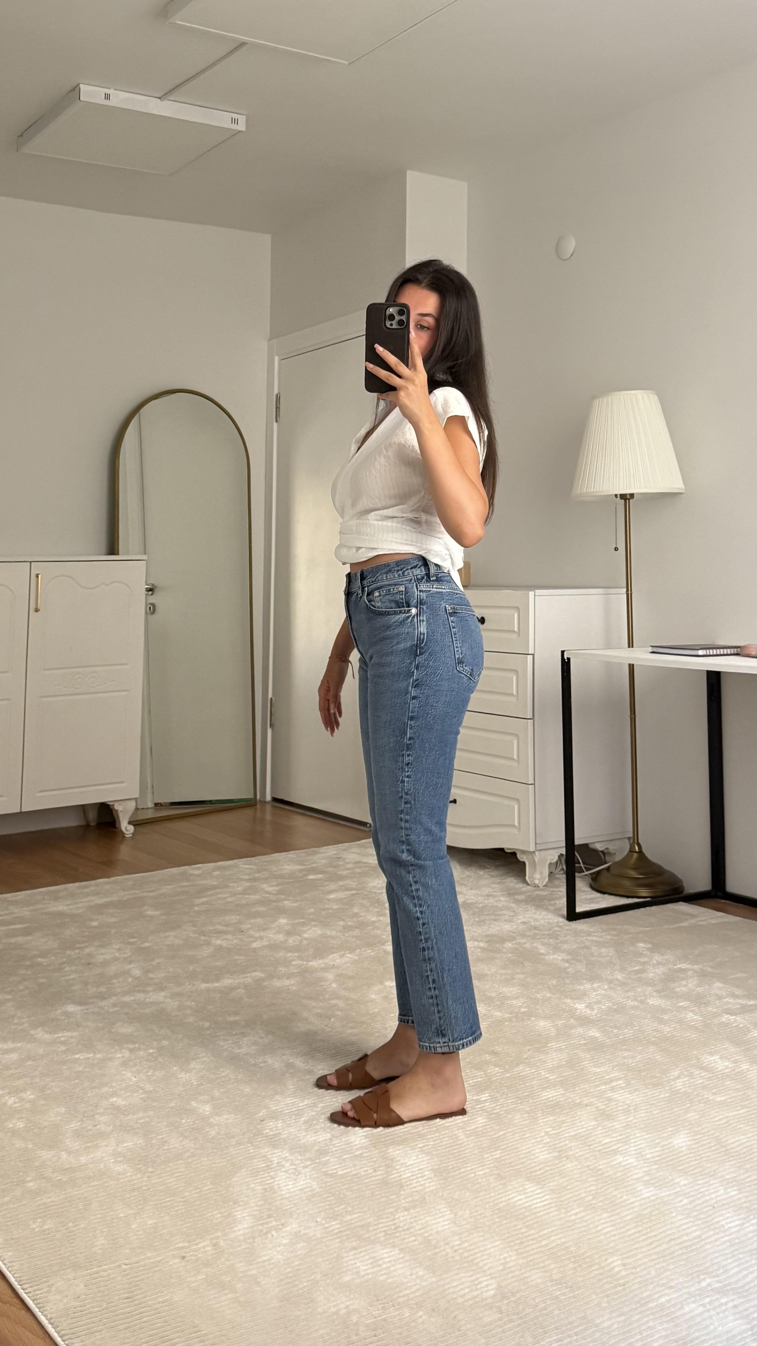 Aket Koyu Mavi Straight Jean