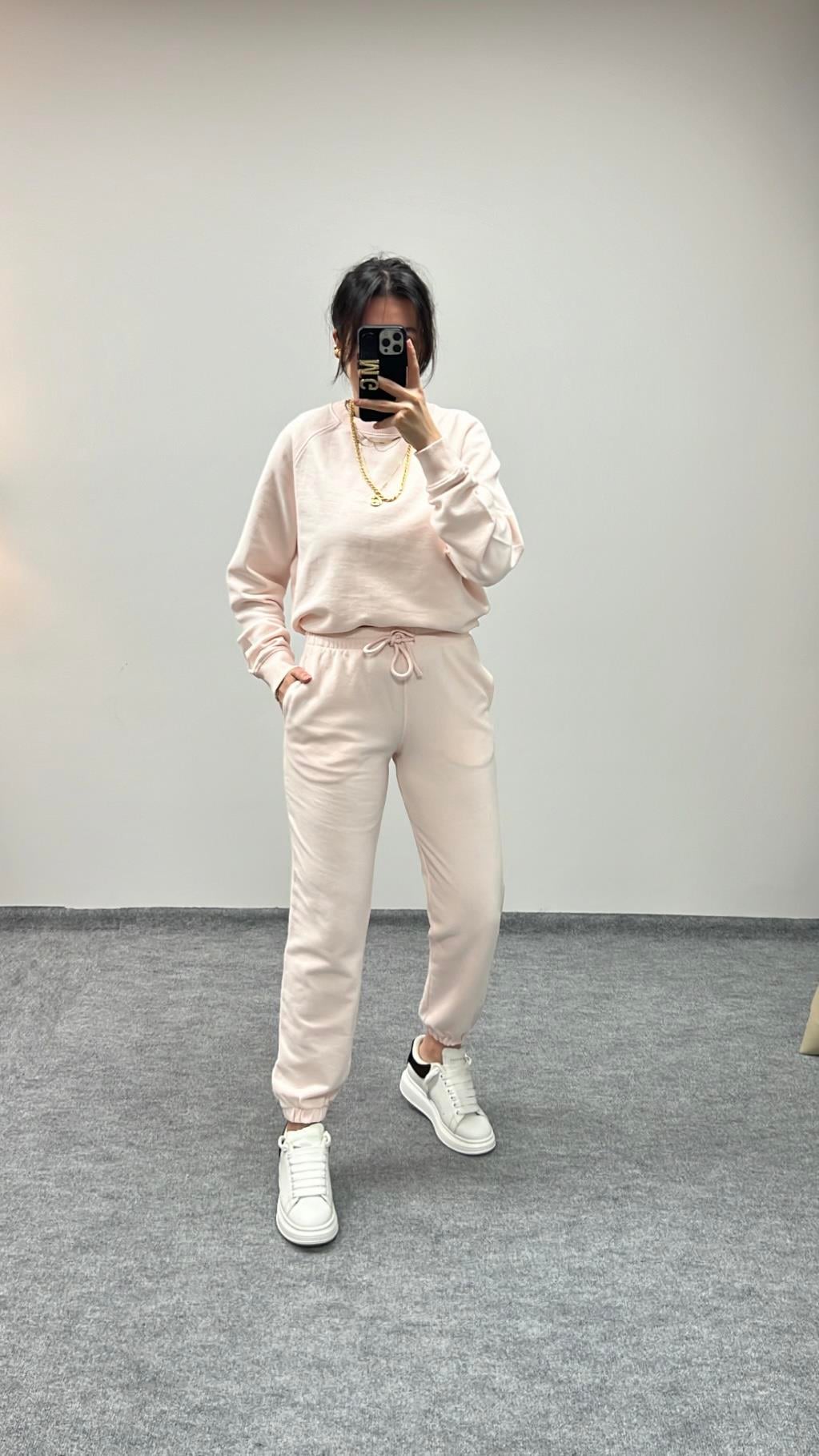 AKET PREMIUM SOFT PEMBE İKİLİ TAKIM