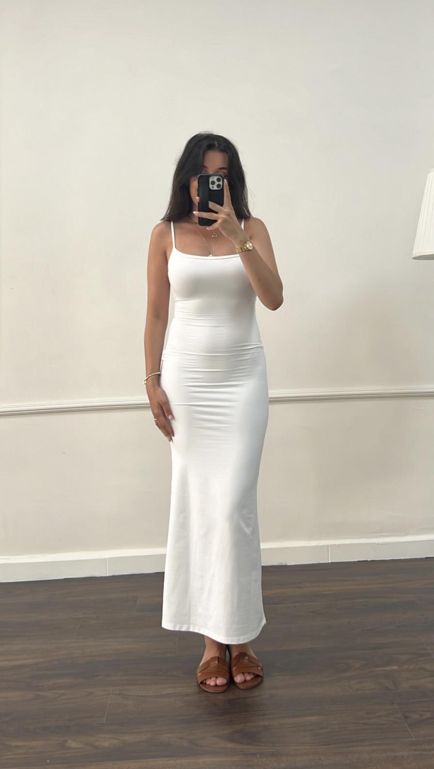 Bersh Streç Siyah Elbise