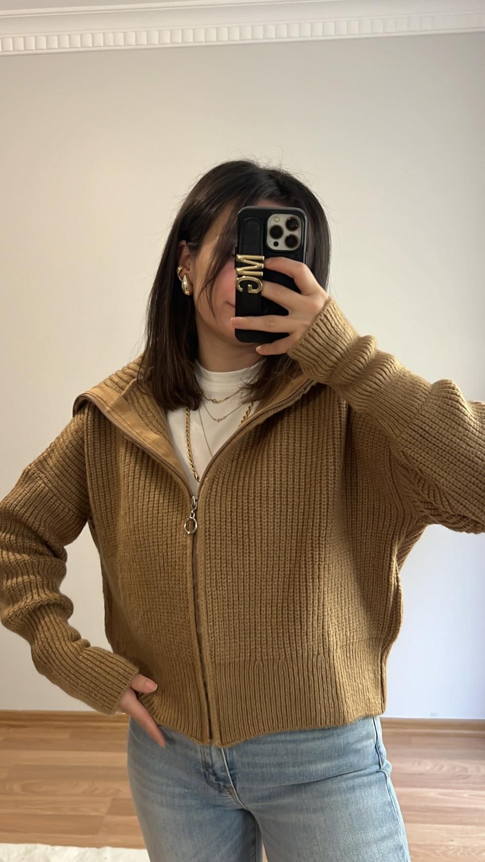 CAMEL YAKA DETAY HIRKA