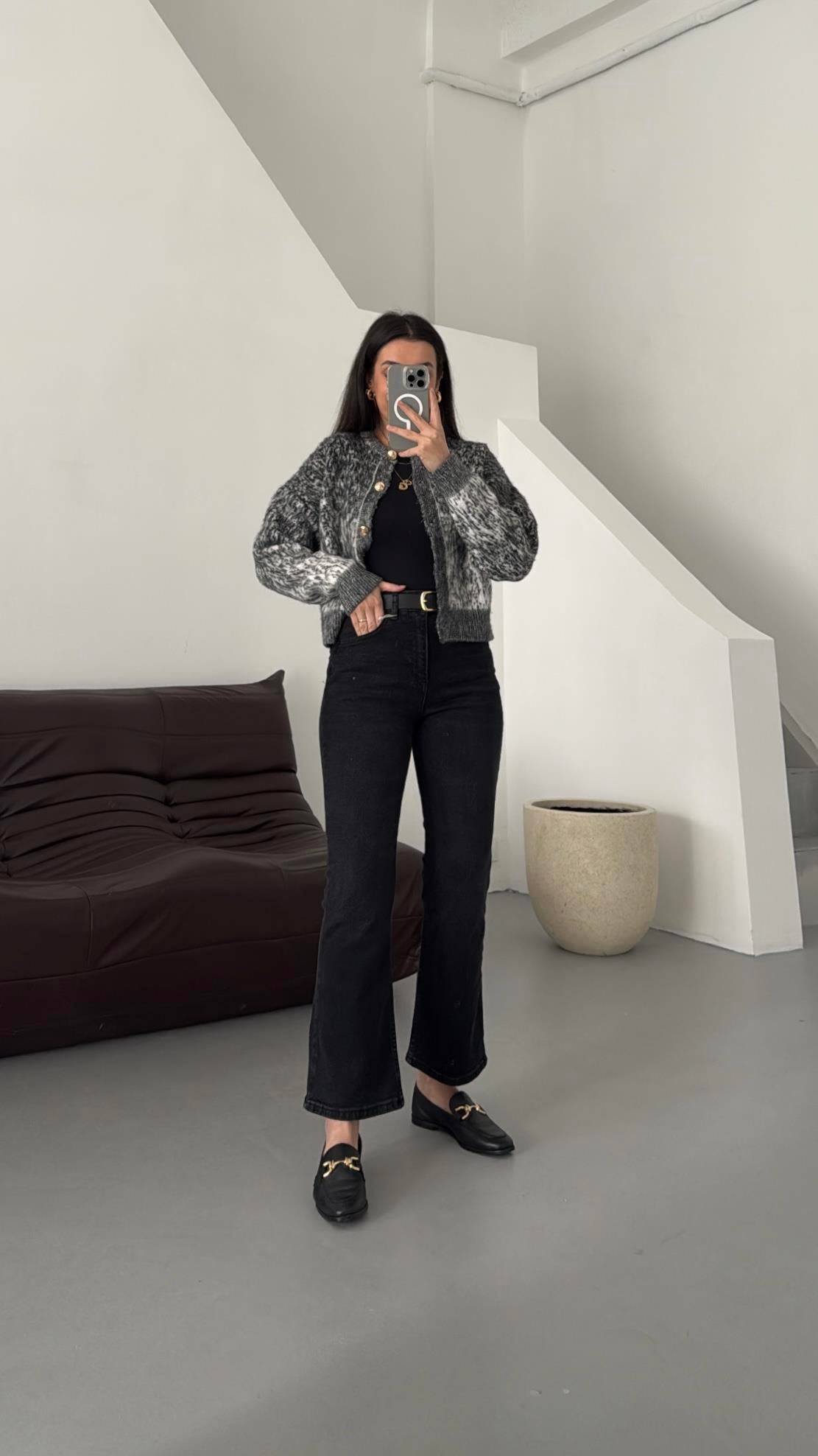 Cas Antrasit Flare Jean