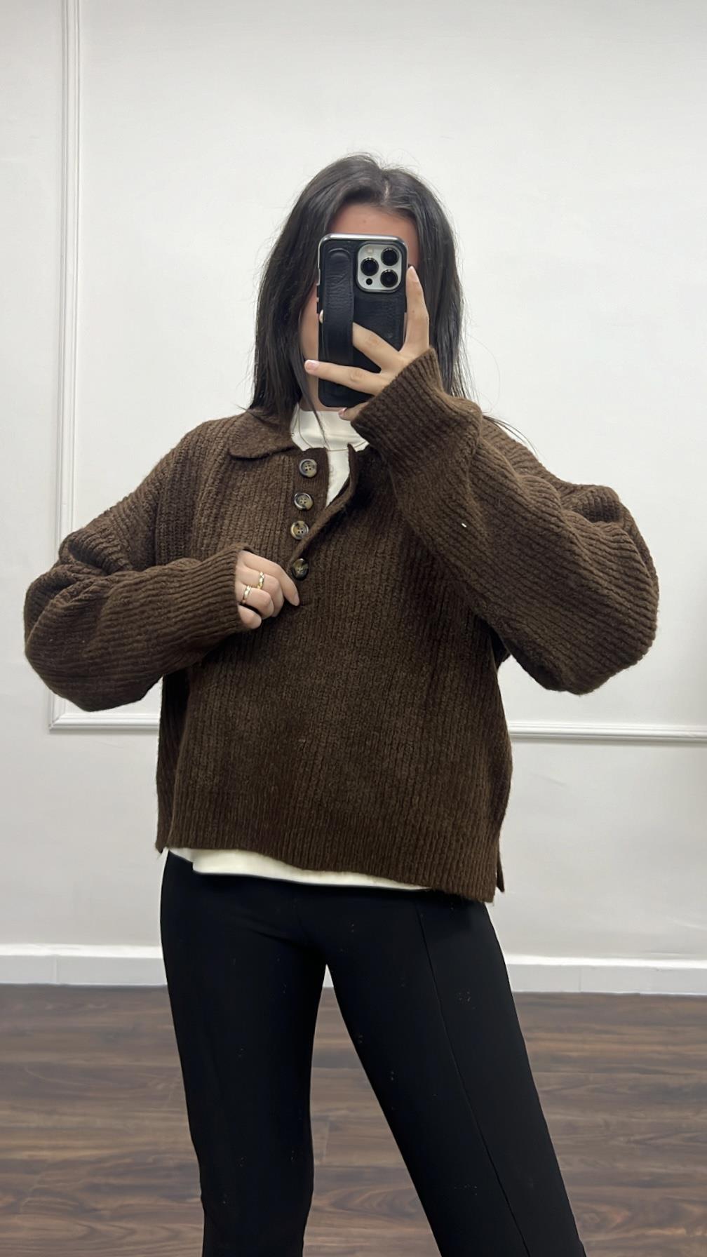 Chko Acı Kahve Basıc Kazak