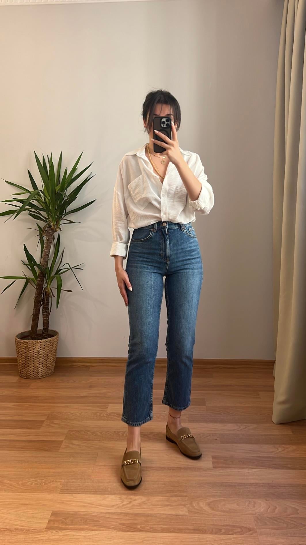 CROM MOM FIT JEAN