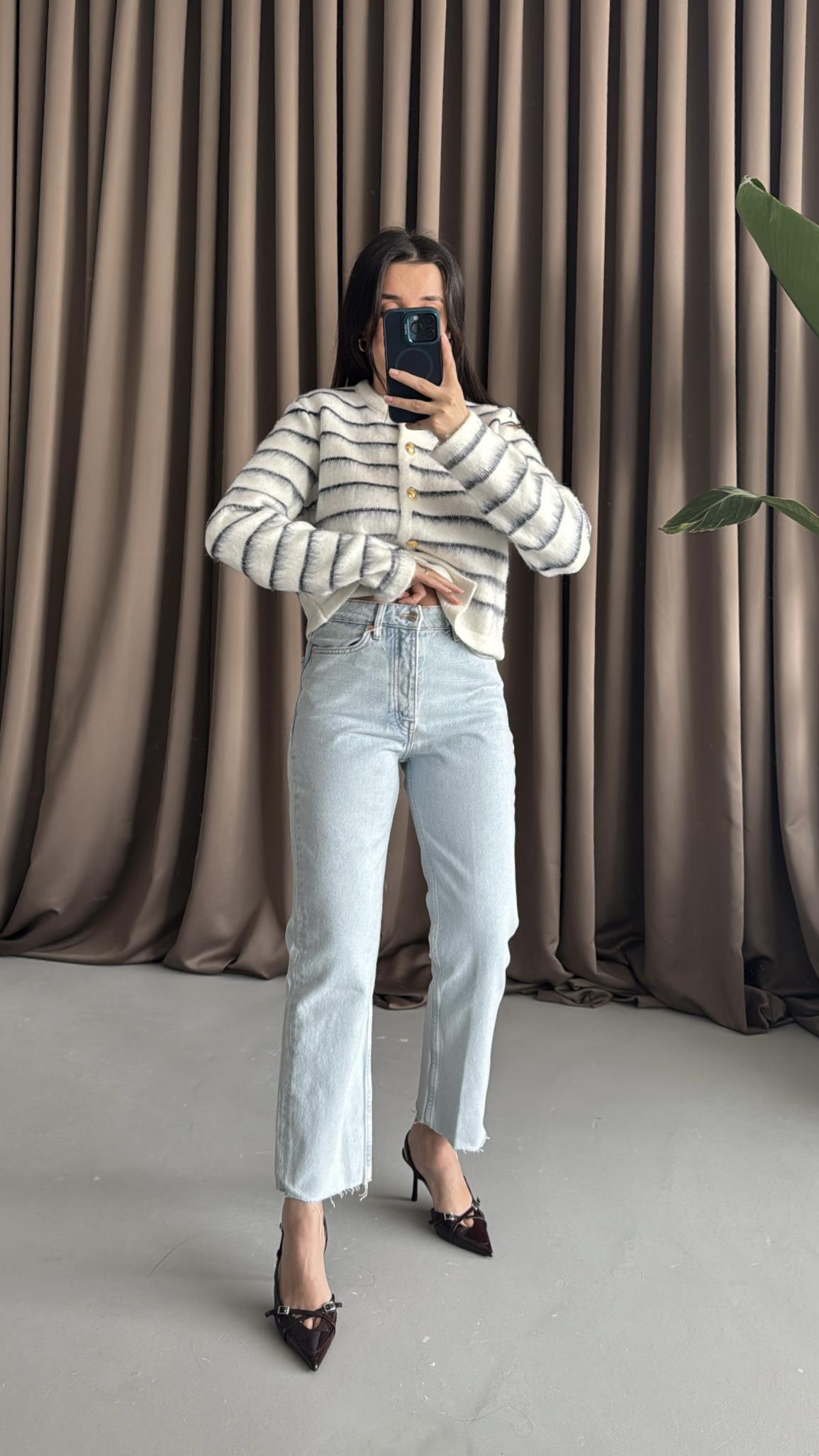 Go Mavi Straight Fıt Jean