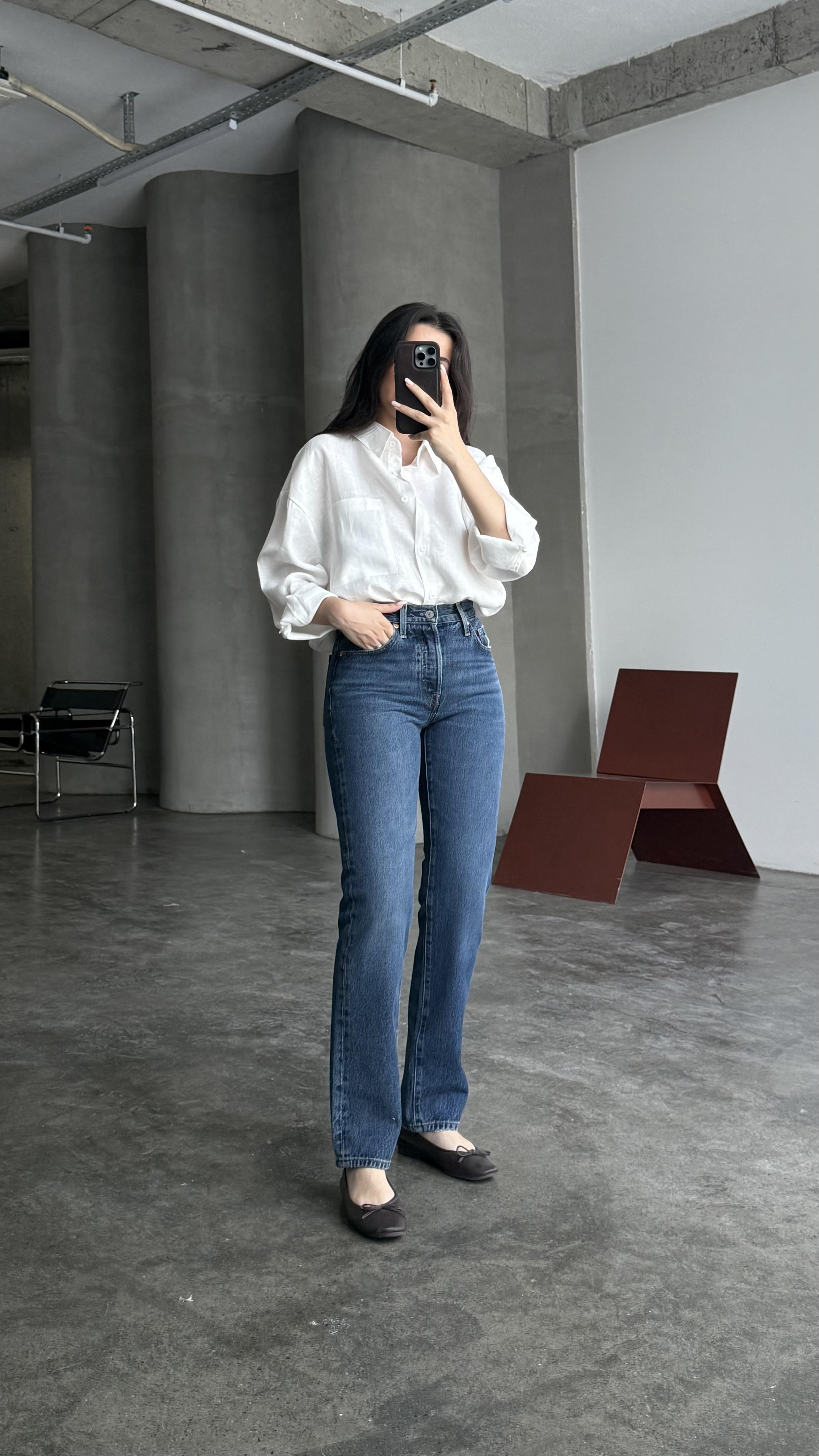 Lavli Koyu Mavi Eskitmeli Straight Jean