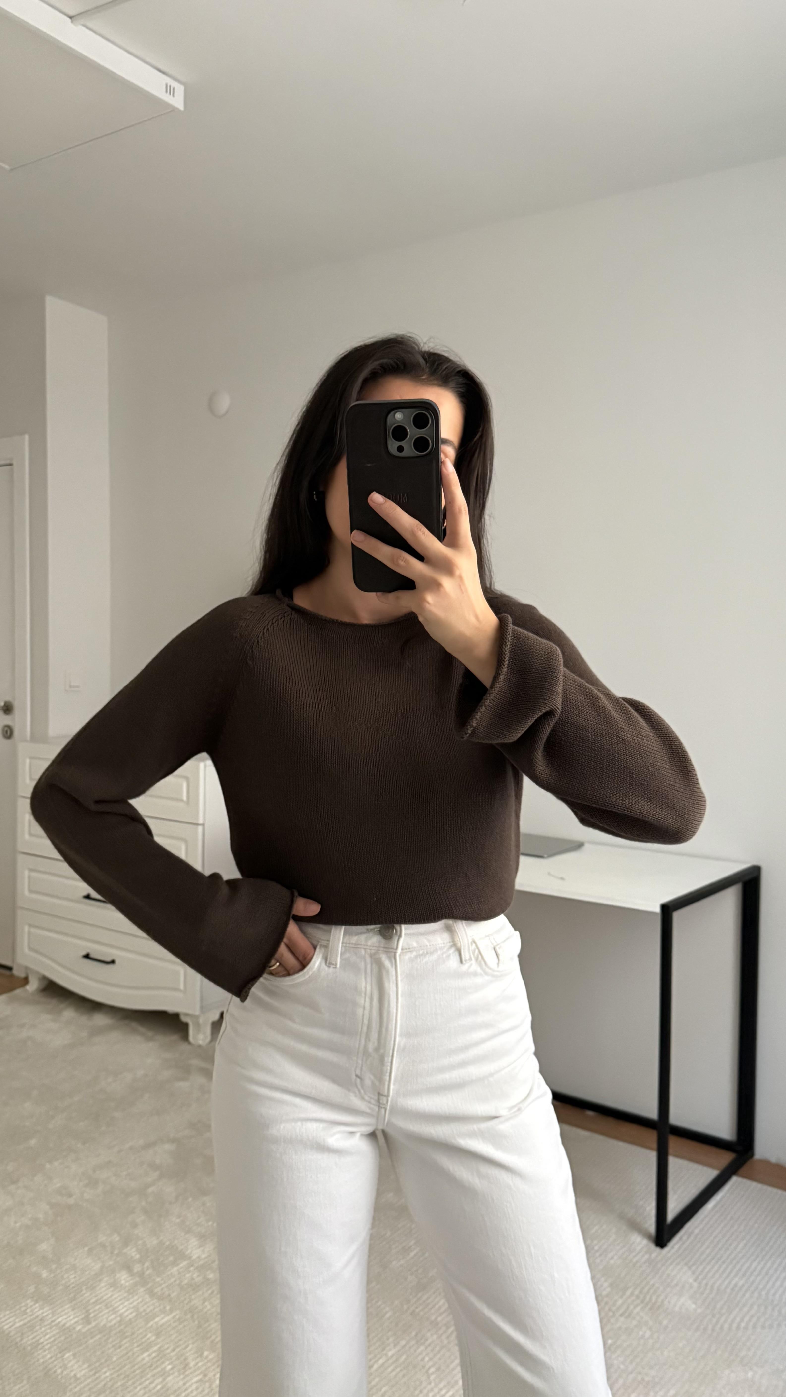 Mad Acı Kahve Salaş Triko Örme