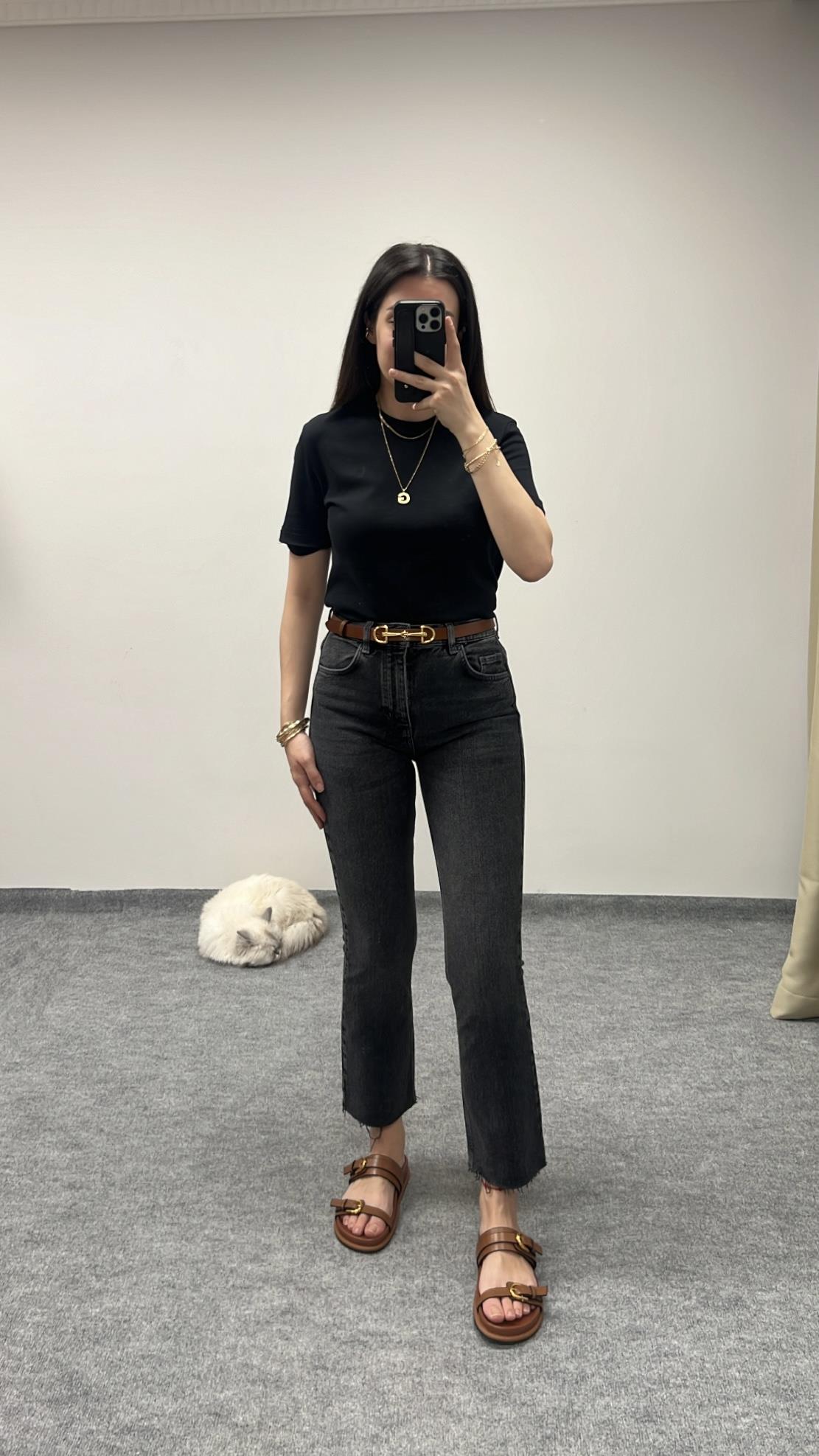 Mad Antrasit Flare Jean