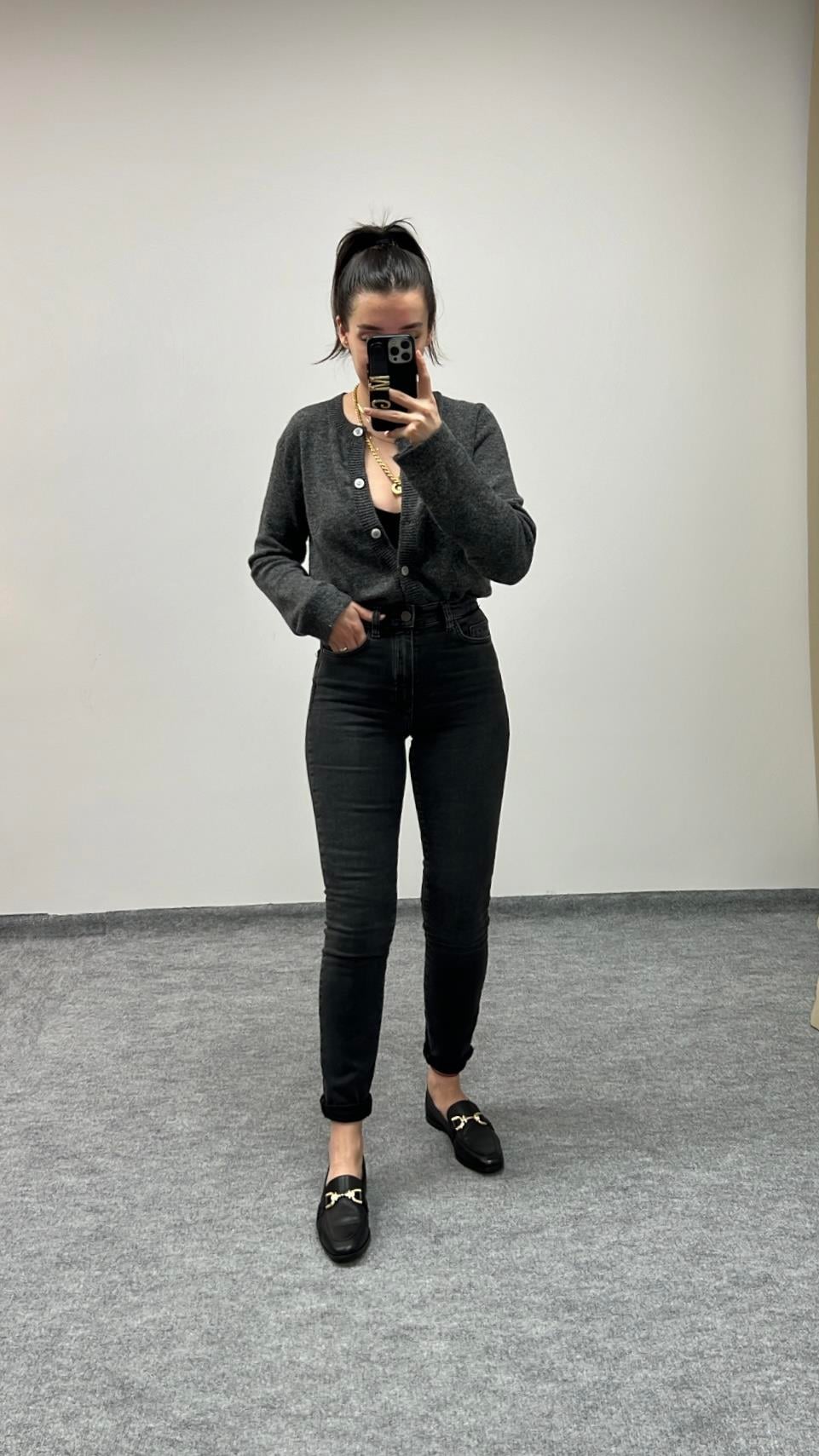 MAD ANTRASİT SKINNY LEG JEAN