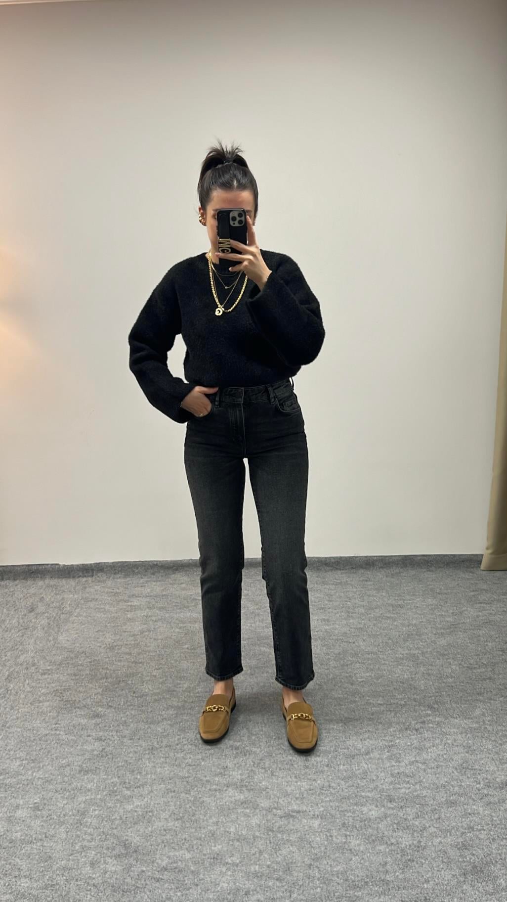 MAD ANTRASİT STRAIGHT FIT JEAN 
