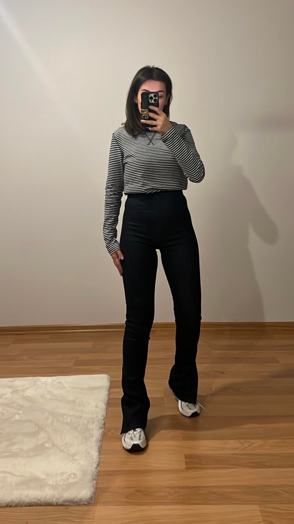 MAD. LACİ  PAÇA DETAY TAYT PANTOLON