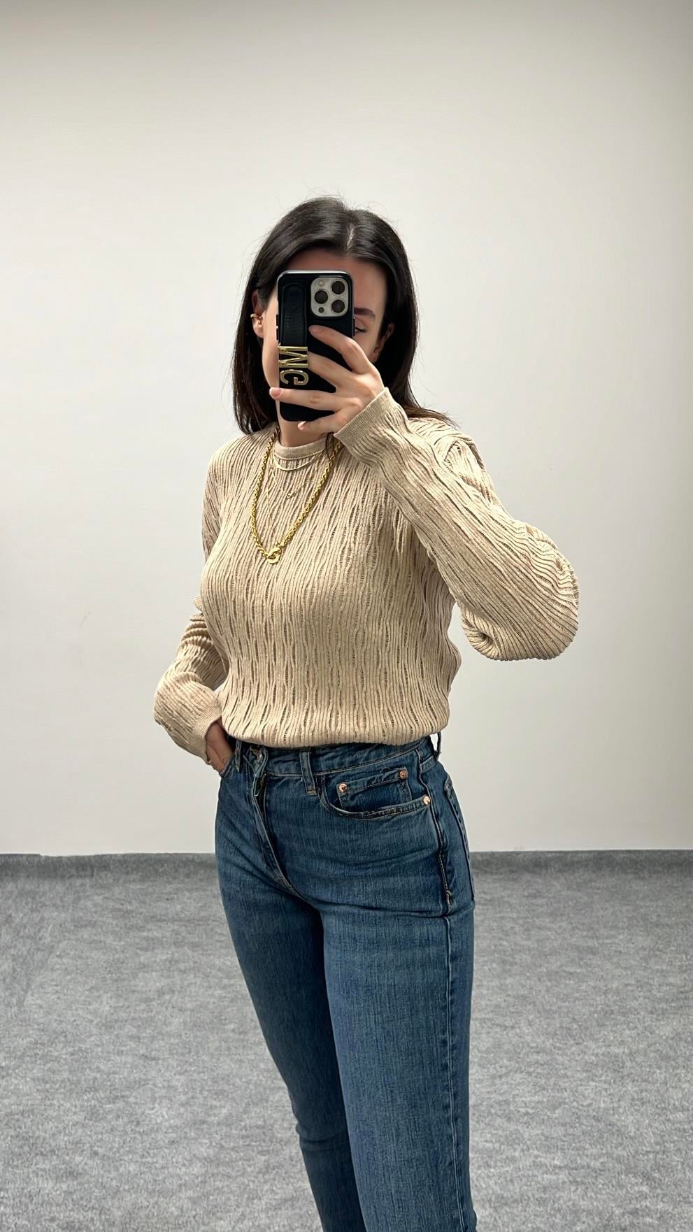 MAD BEJ ÖRME TRİKO