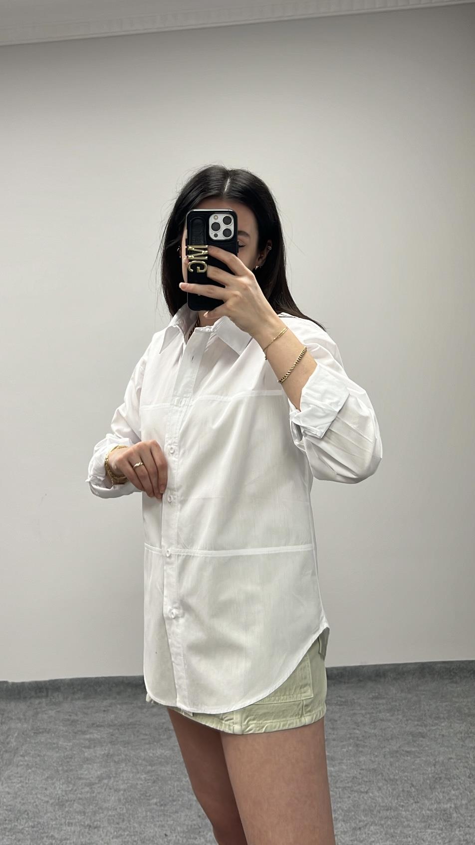 MAD BEYAZ POPLİN GÖMLEK