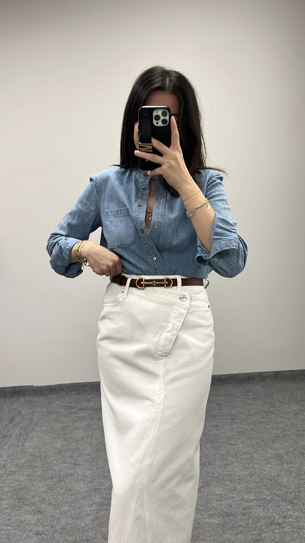 Mad Denim Hakim Yaka Gömlek