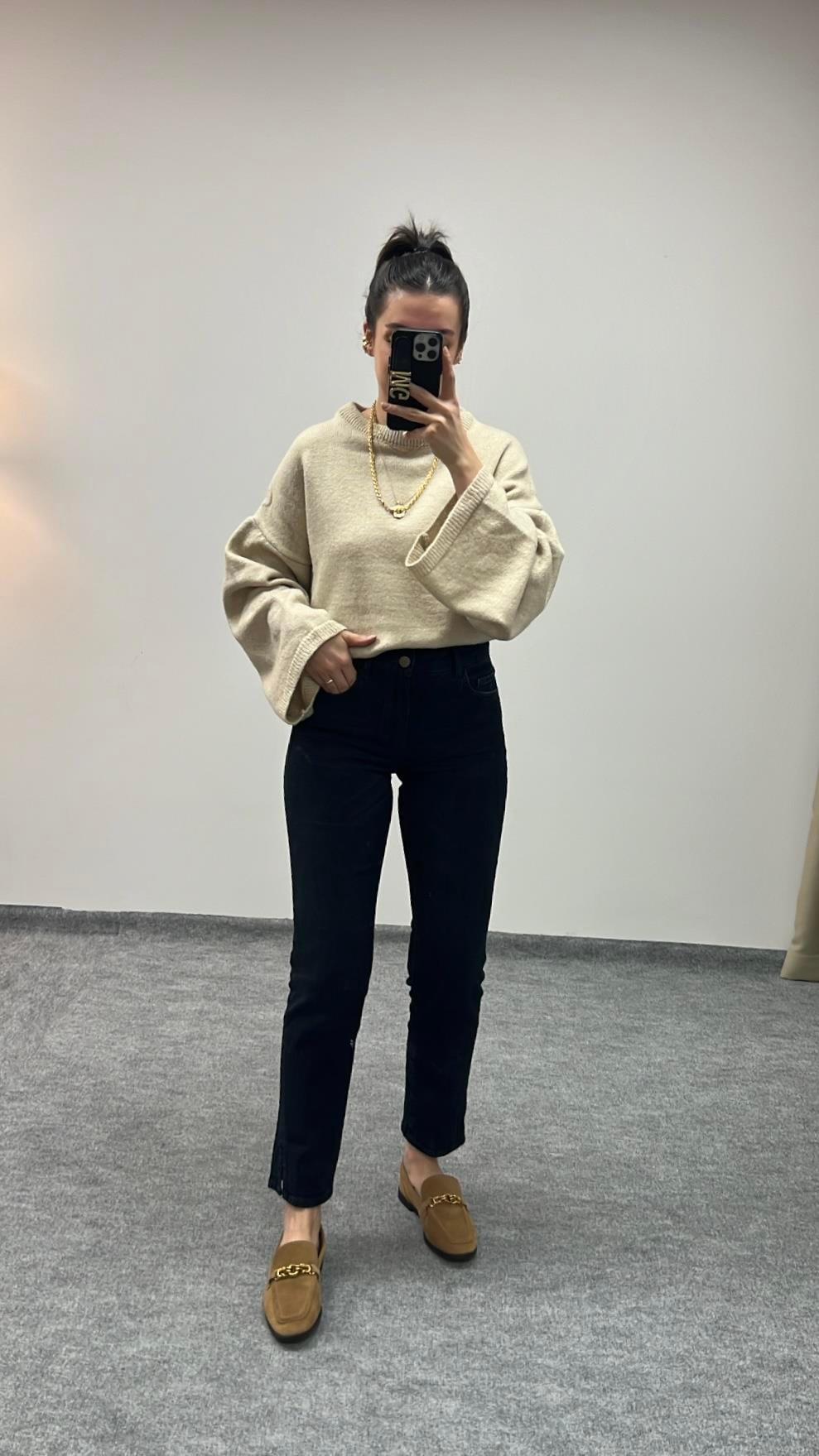 MAD LACİ STRAIGHT FIT PAÇA DETAY JEAN