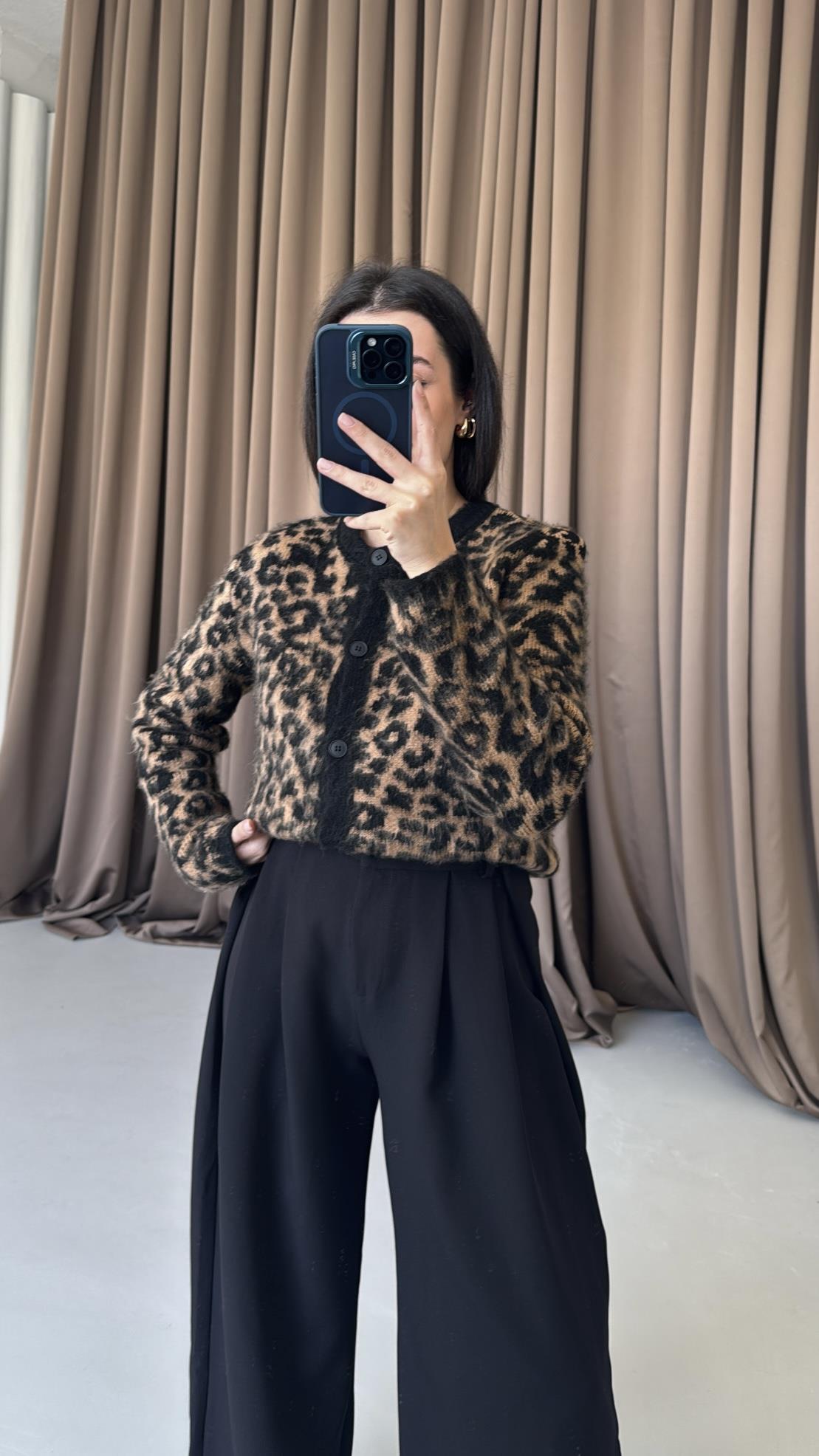 Mad Leo Sakallı Triko Hırka