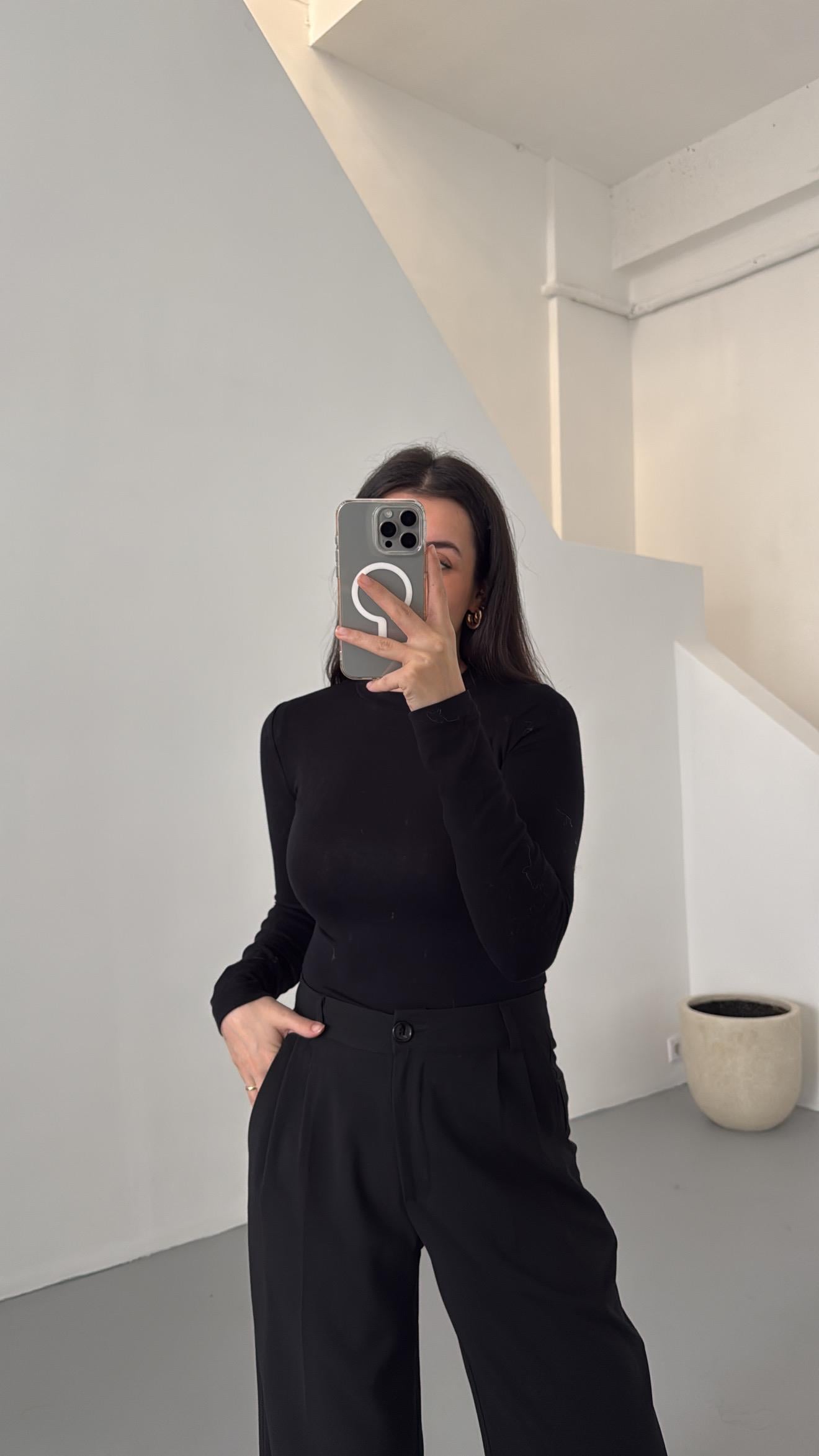 Mad Siyah Soft Touch Bluz