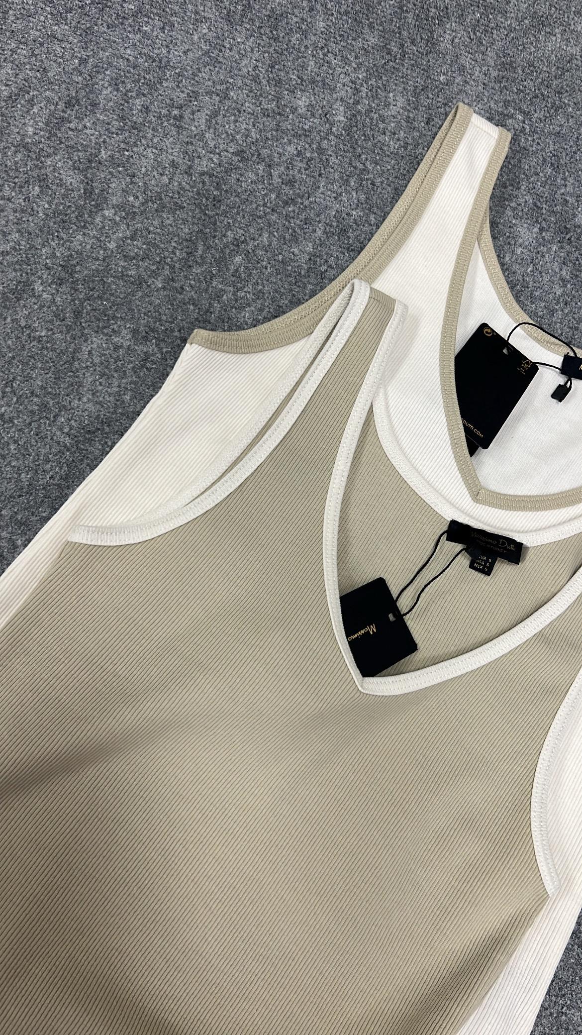 MAD V YAKA FİTİLLİ BLUZ