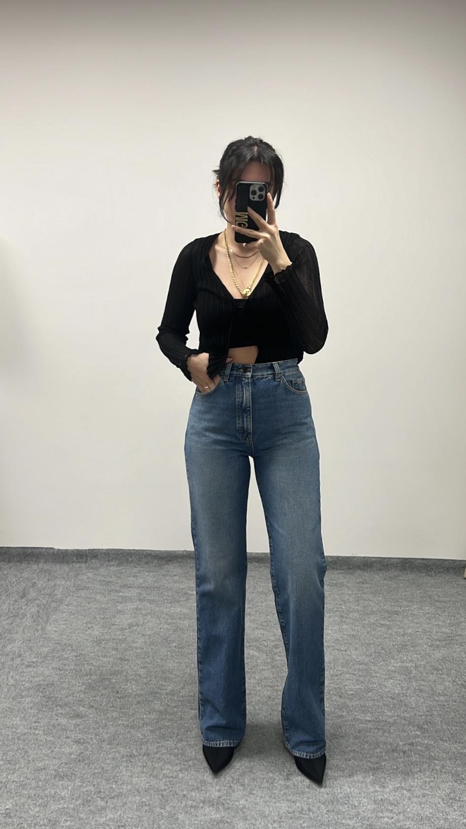 MAD YÜKSEK BEL STRAIGHT JEAN 