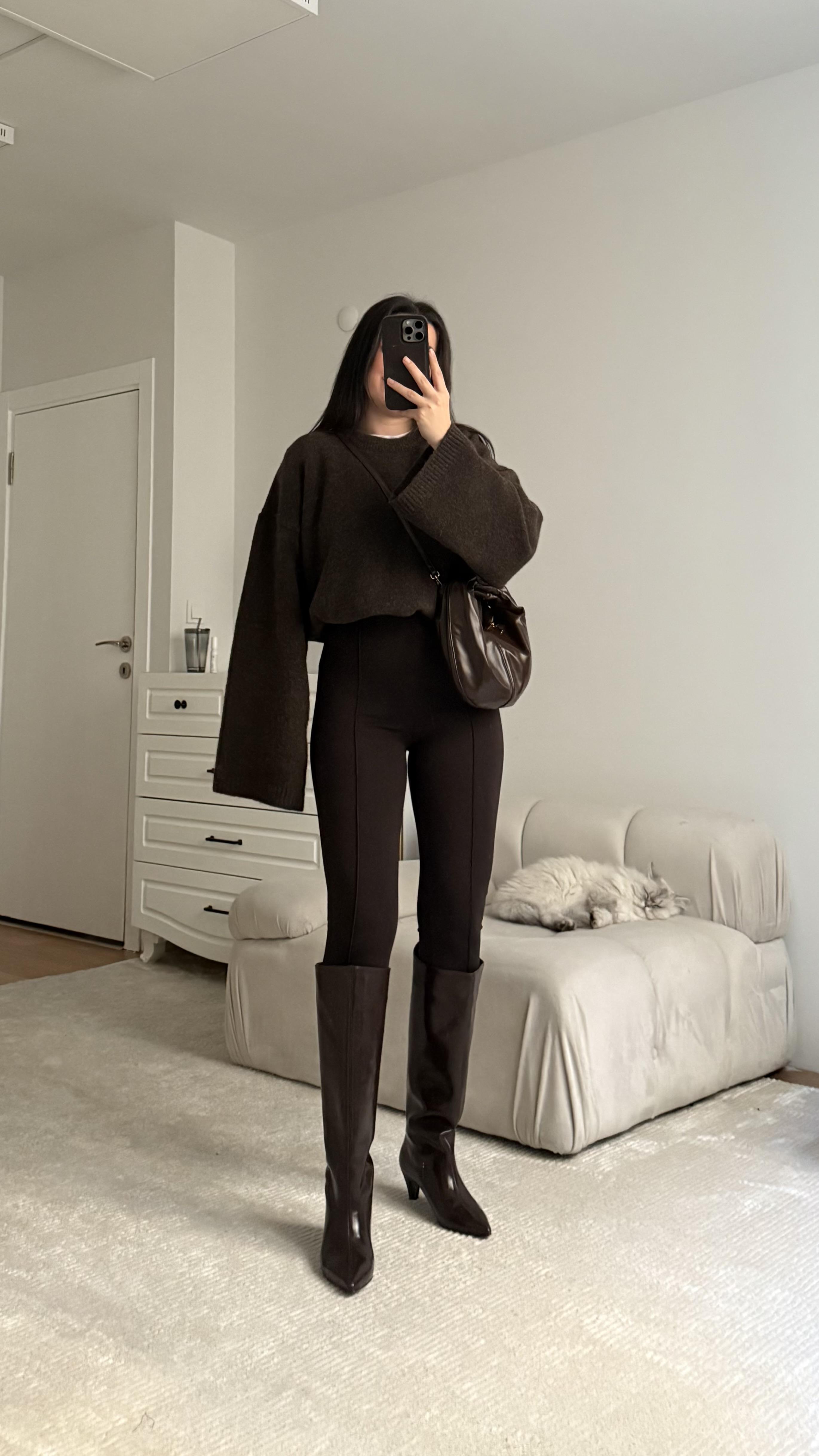 Marka Acı Kahve Fizo Çelik Örme Tayt