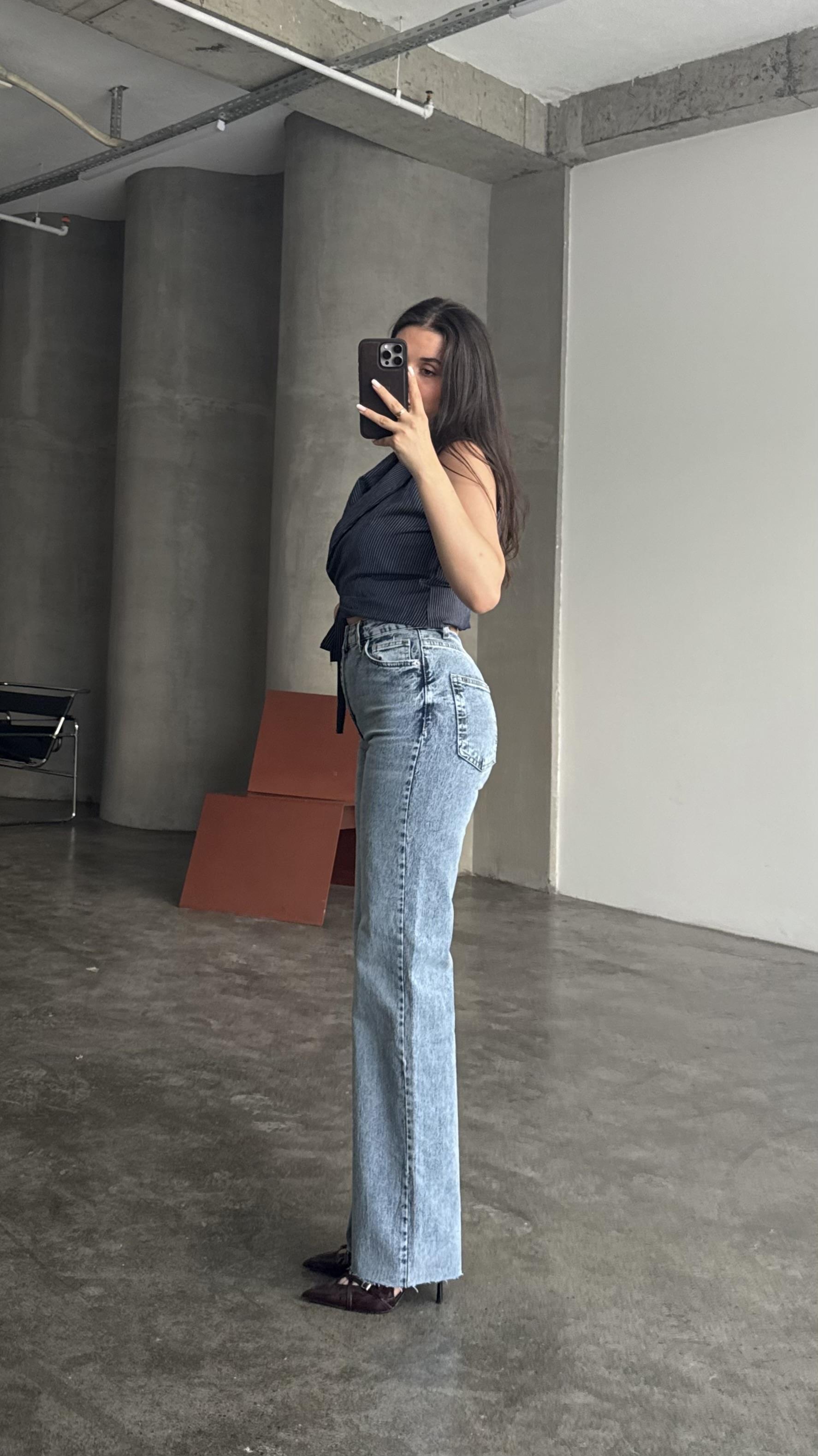 Marka Donuk Mavi DK Straight Jean