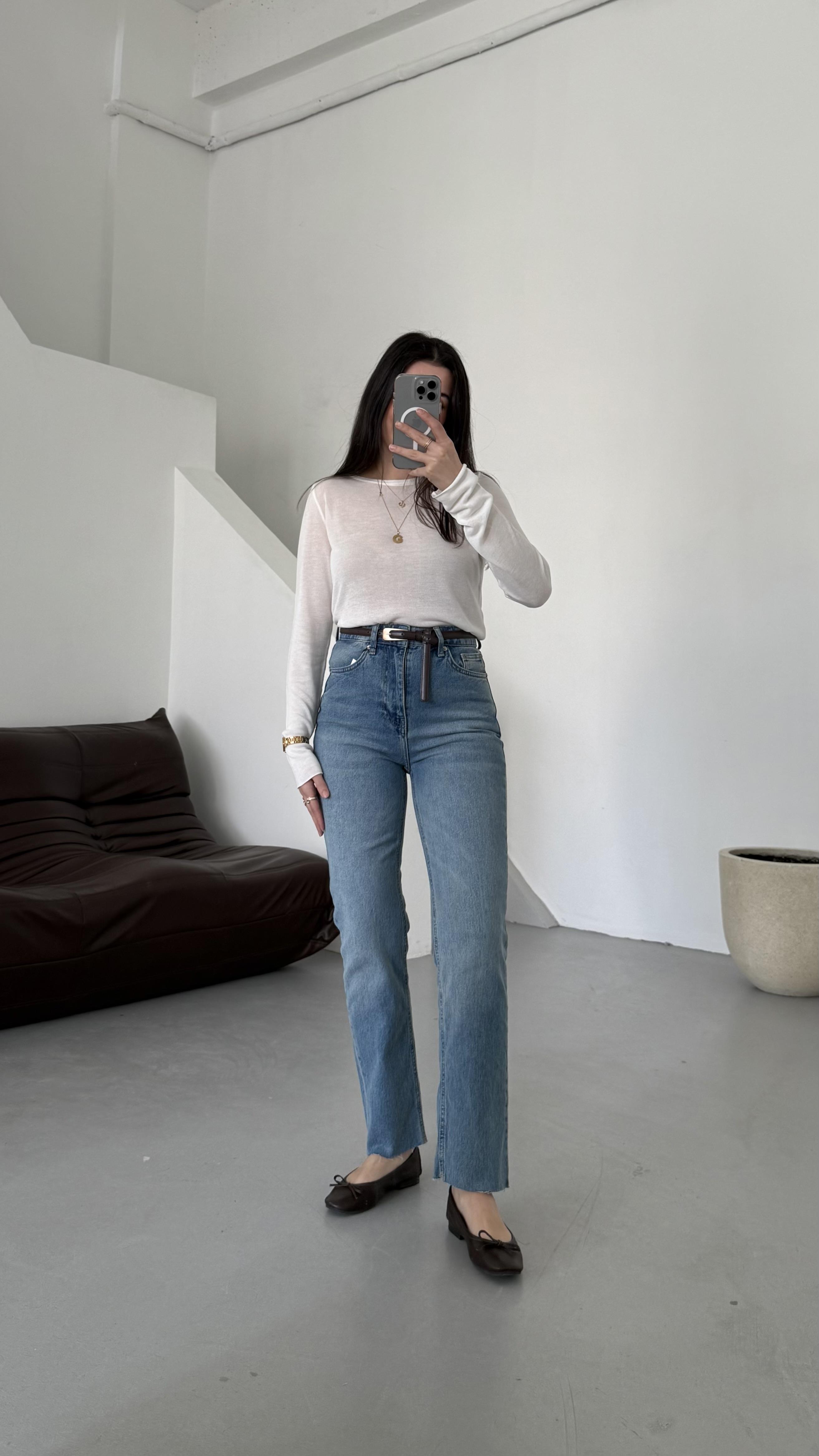 Marka İndigo Straight Fıt Jean