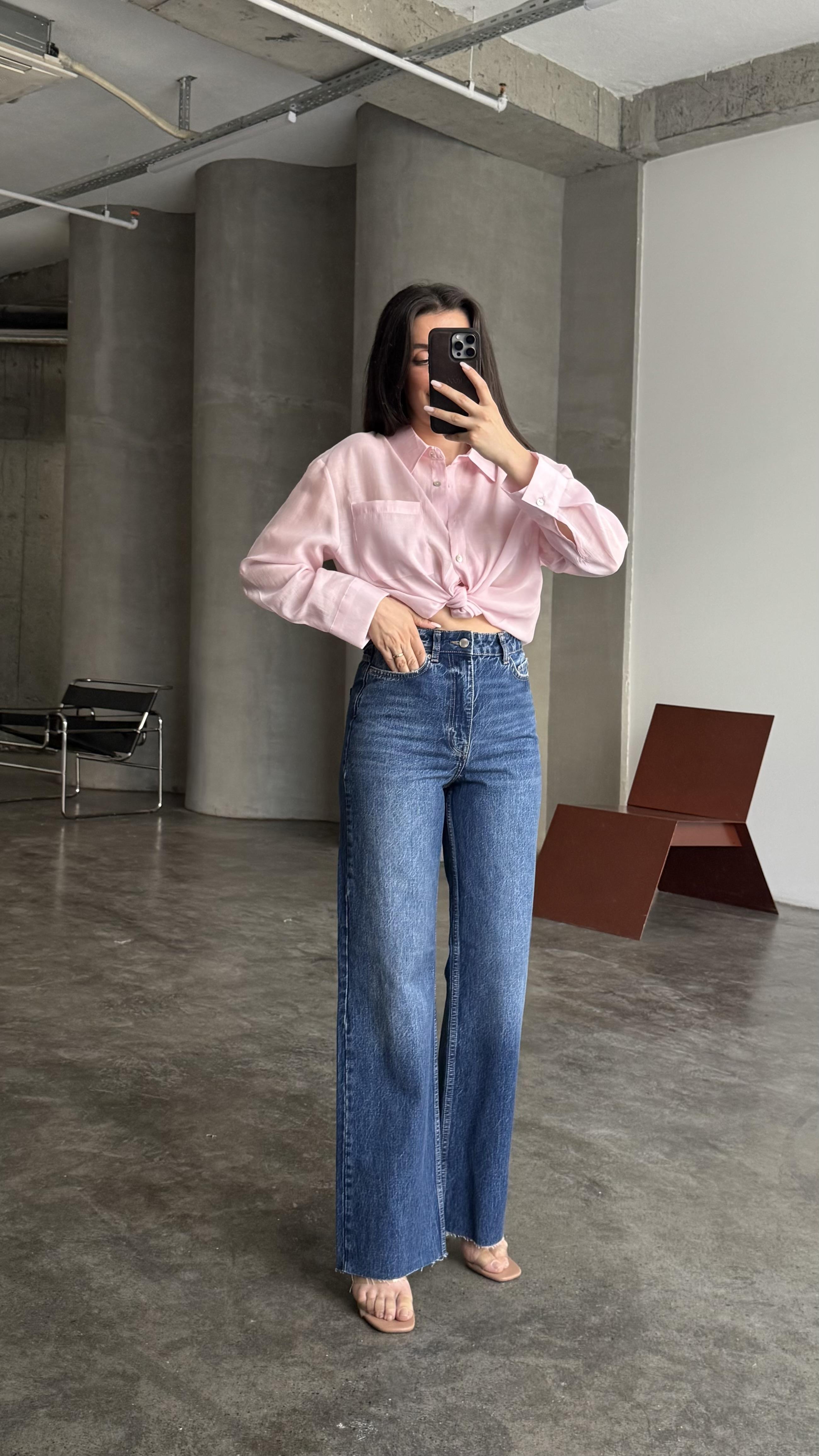 Marka Jo Koyu Laci Wide Leg Jean