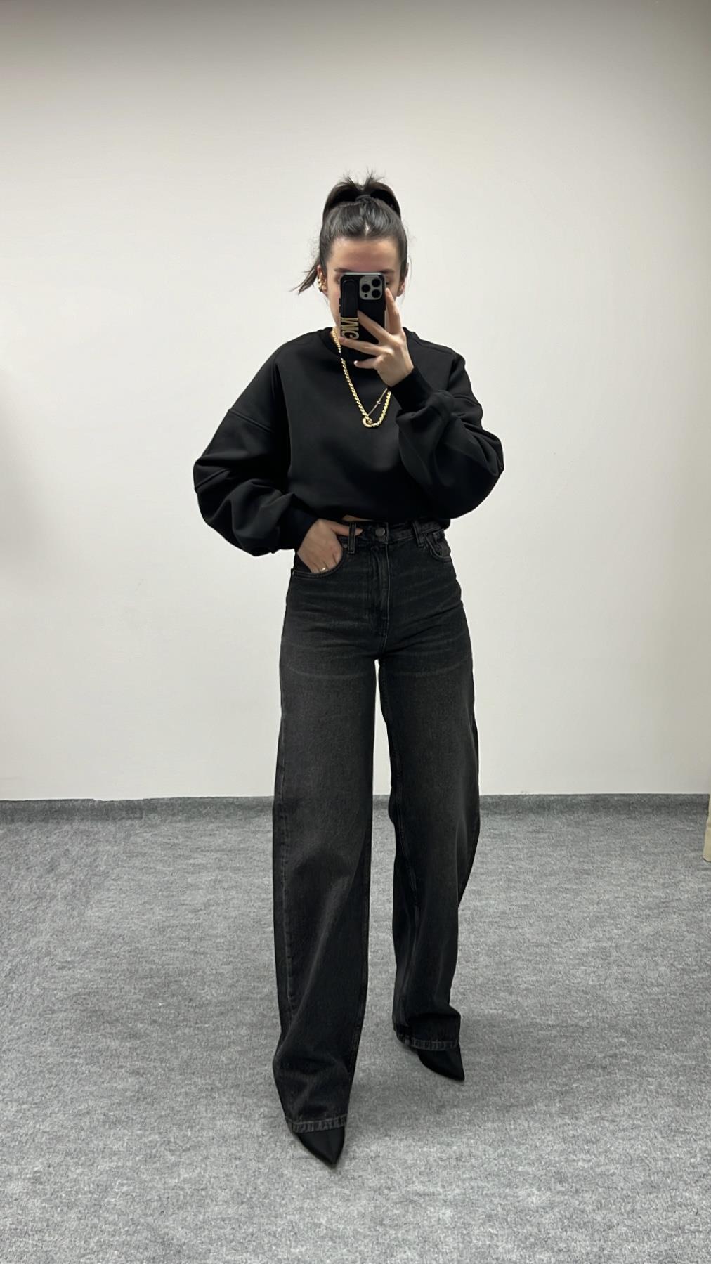 MARKA KOYU ANTRASİT WİDE LEG