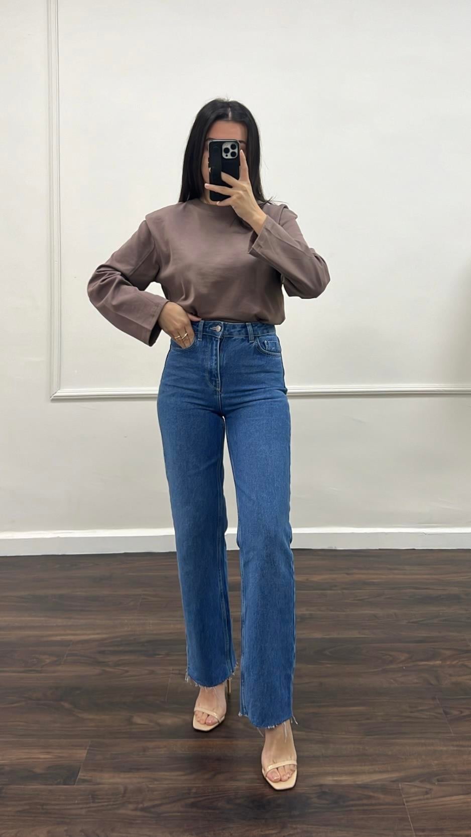 Marka Koyu Mavi Straıght Fit Jean