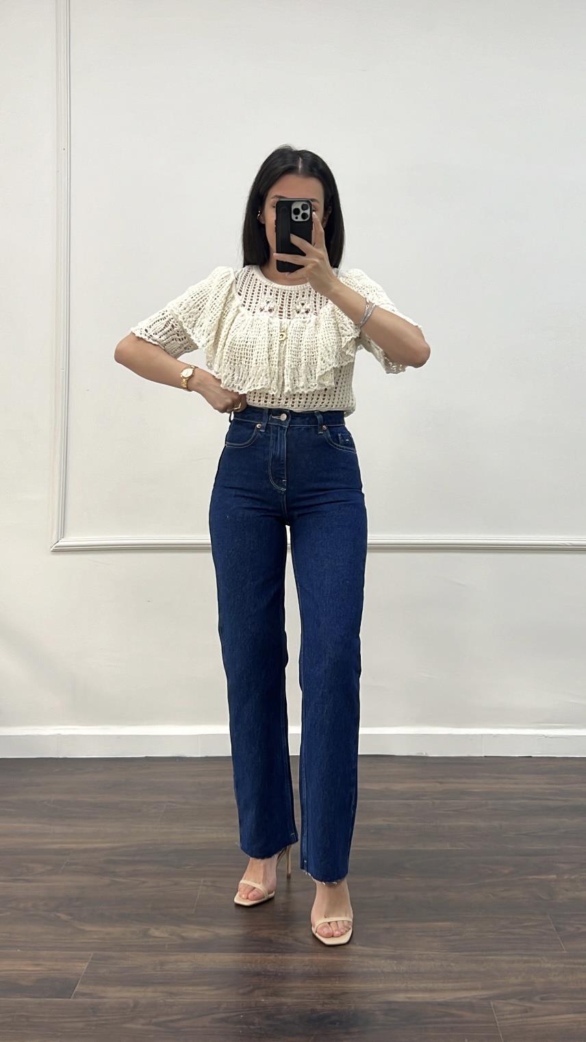 Marka Laci Straıght Fit Jean