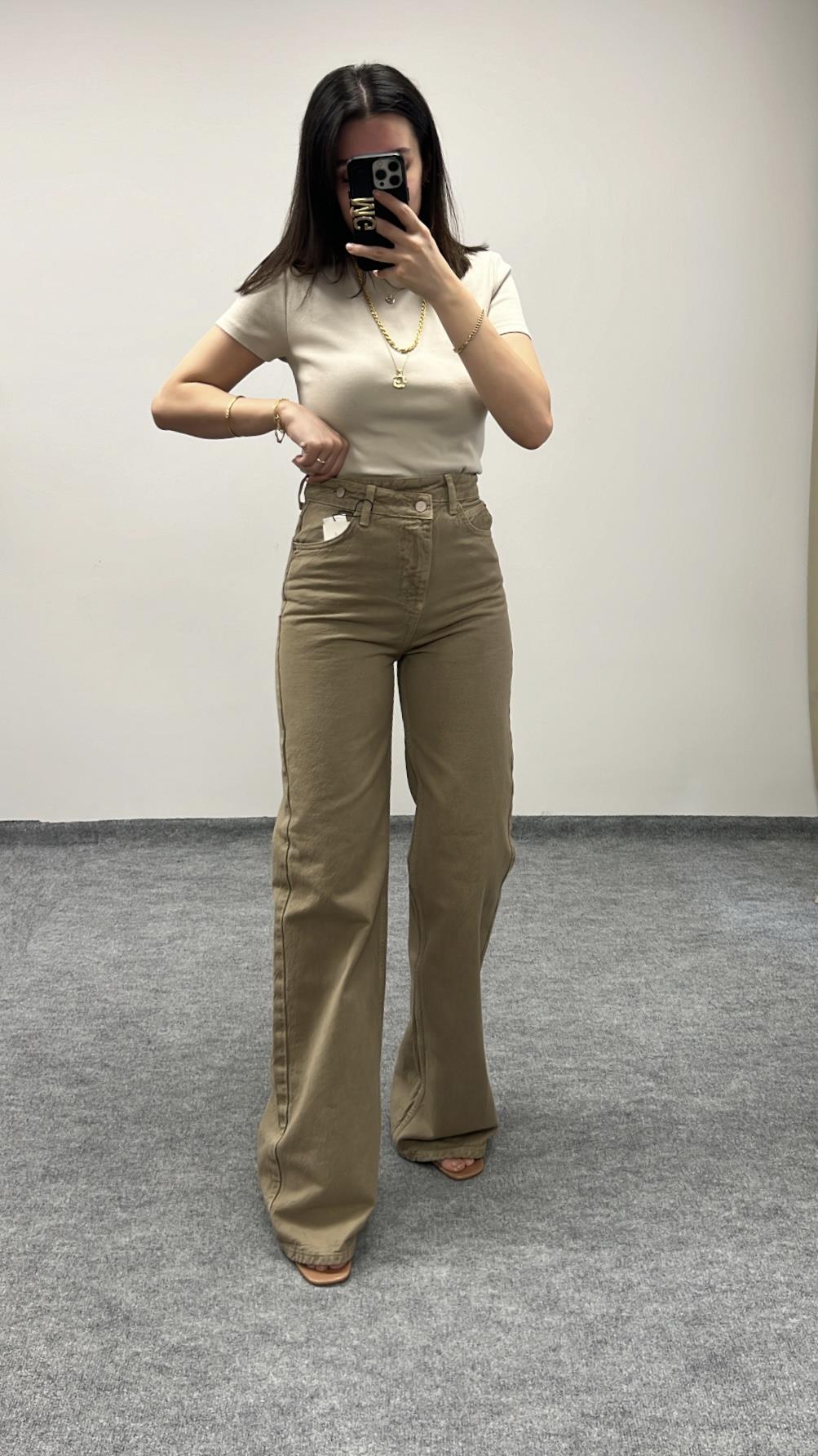 MARKA LATTE WİDE LEG JEAN