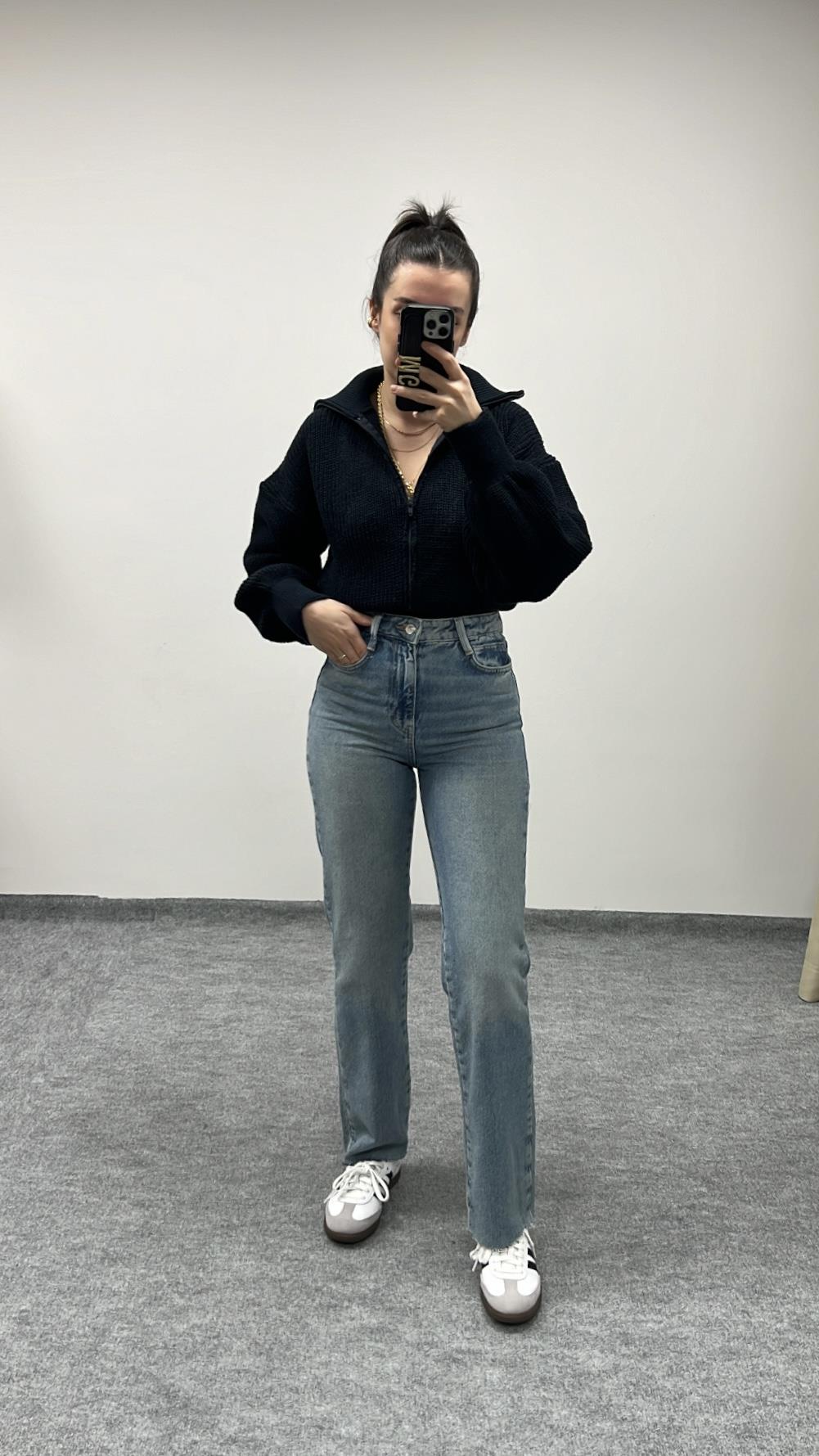 MARKA LAZER KESİM STRAIGHT FIT JEAN