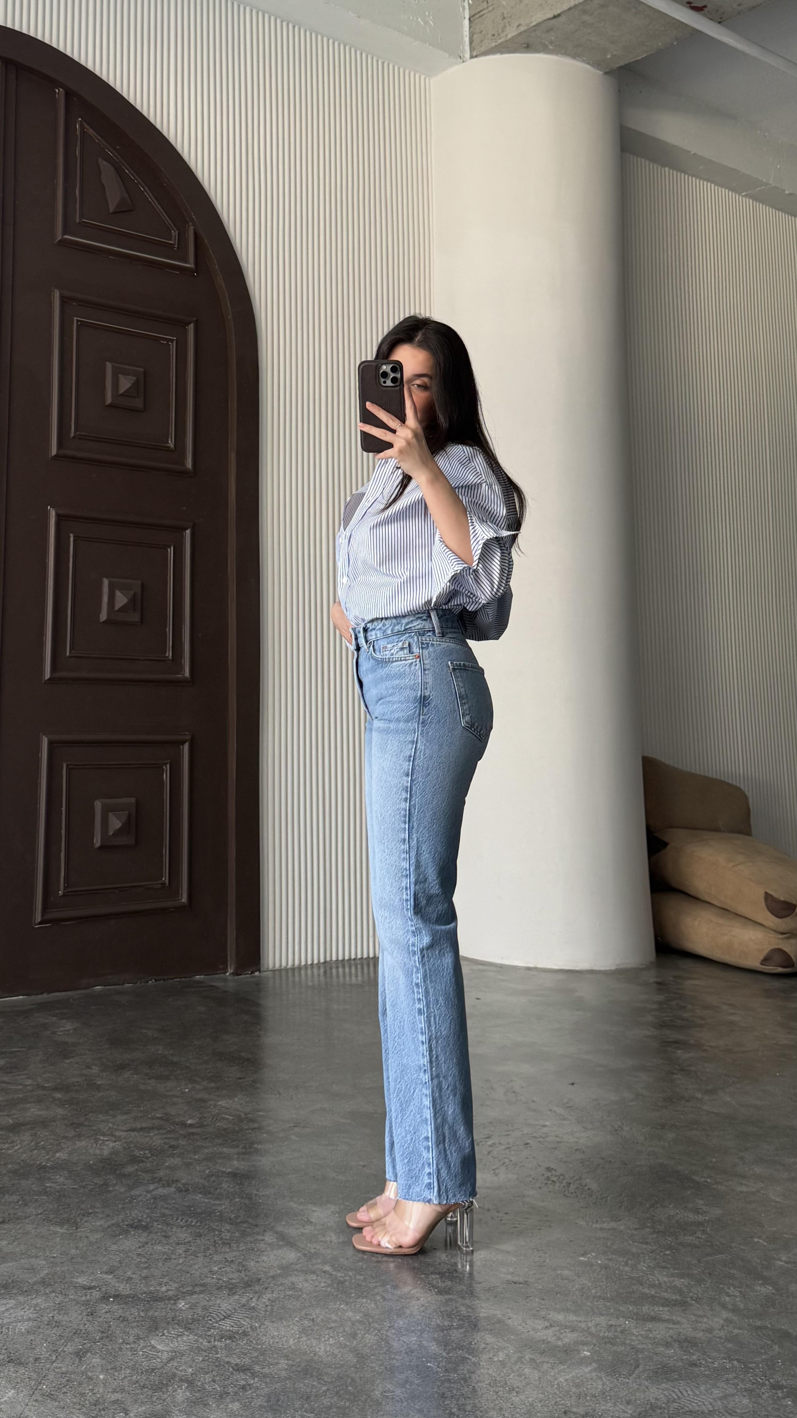 Marka Mavi Düz Kesim Straight Jean