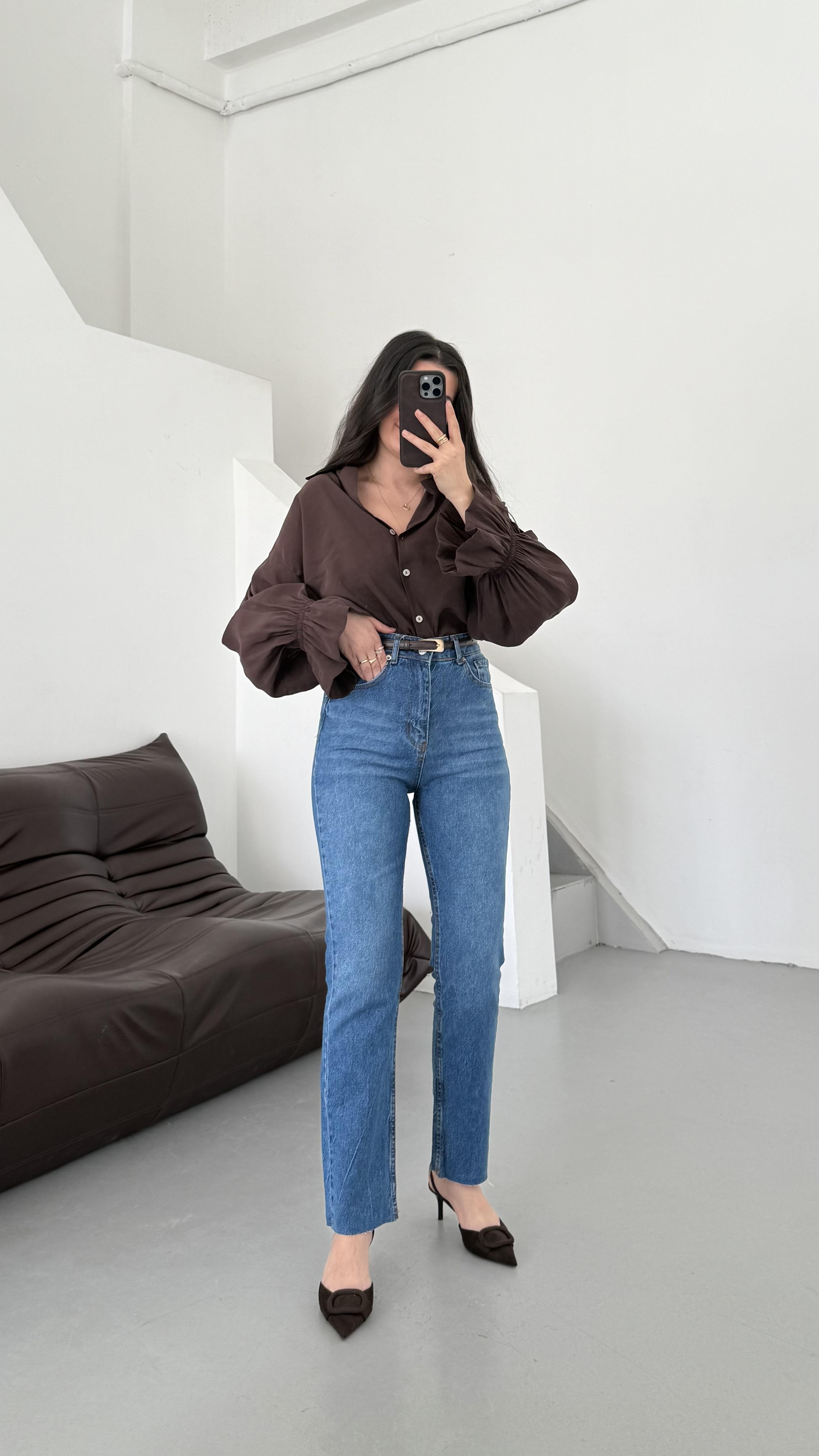 Marka Mavi Ultra Yüksek Bel  Straight Fıt Jean  