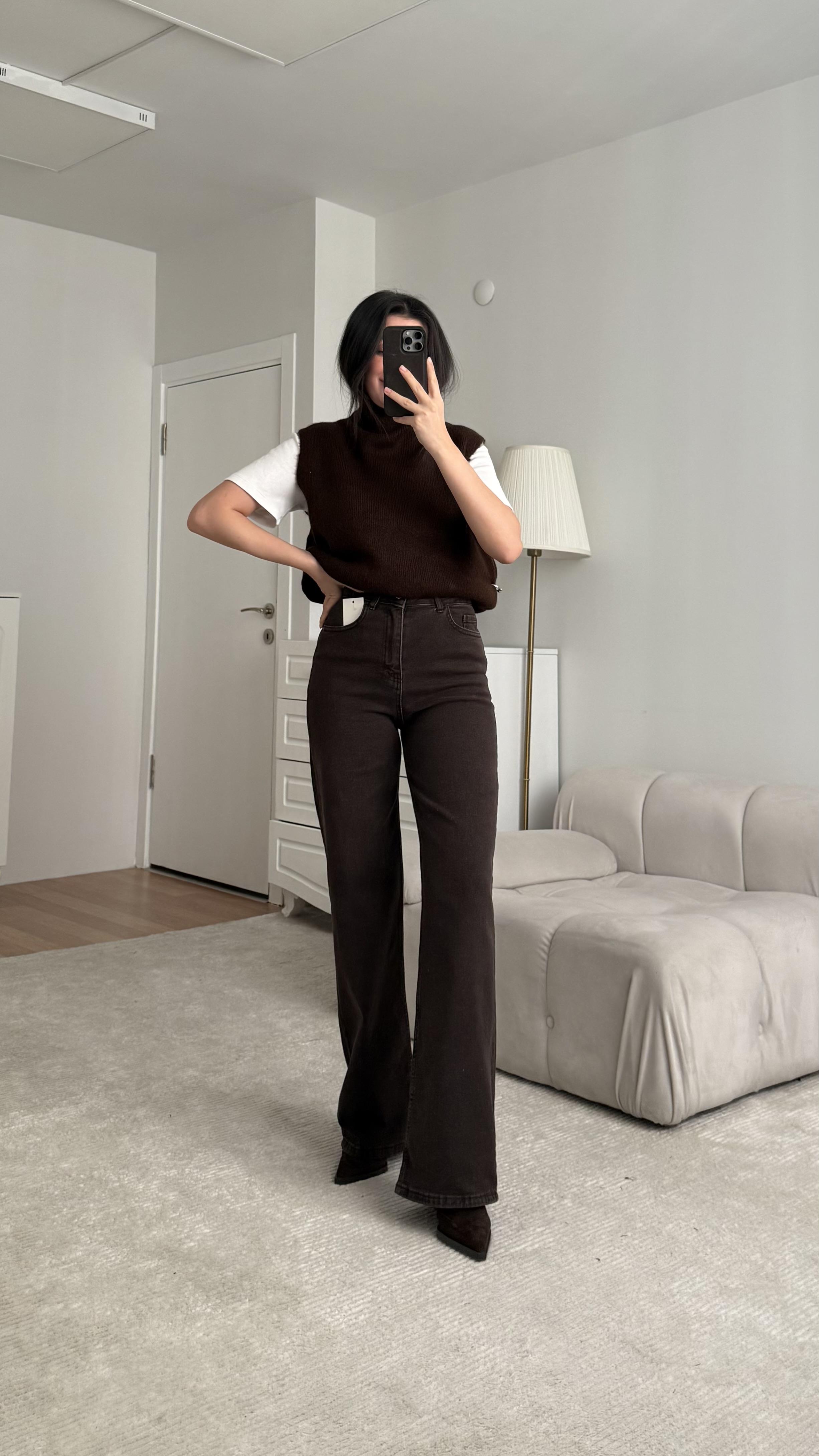 Marka Ms Acı Kahve Straıght Fıt Jean