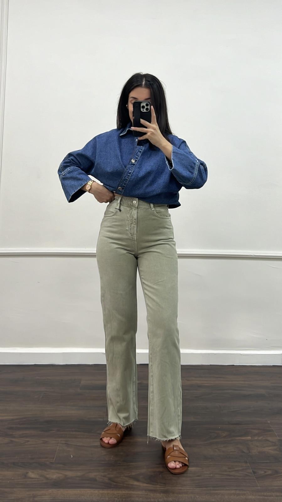 Marka Olive Straight Fıt Jean 