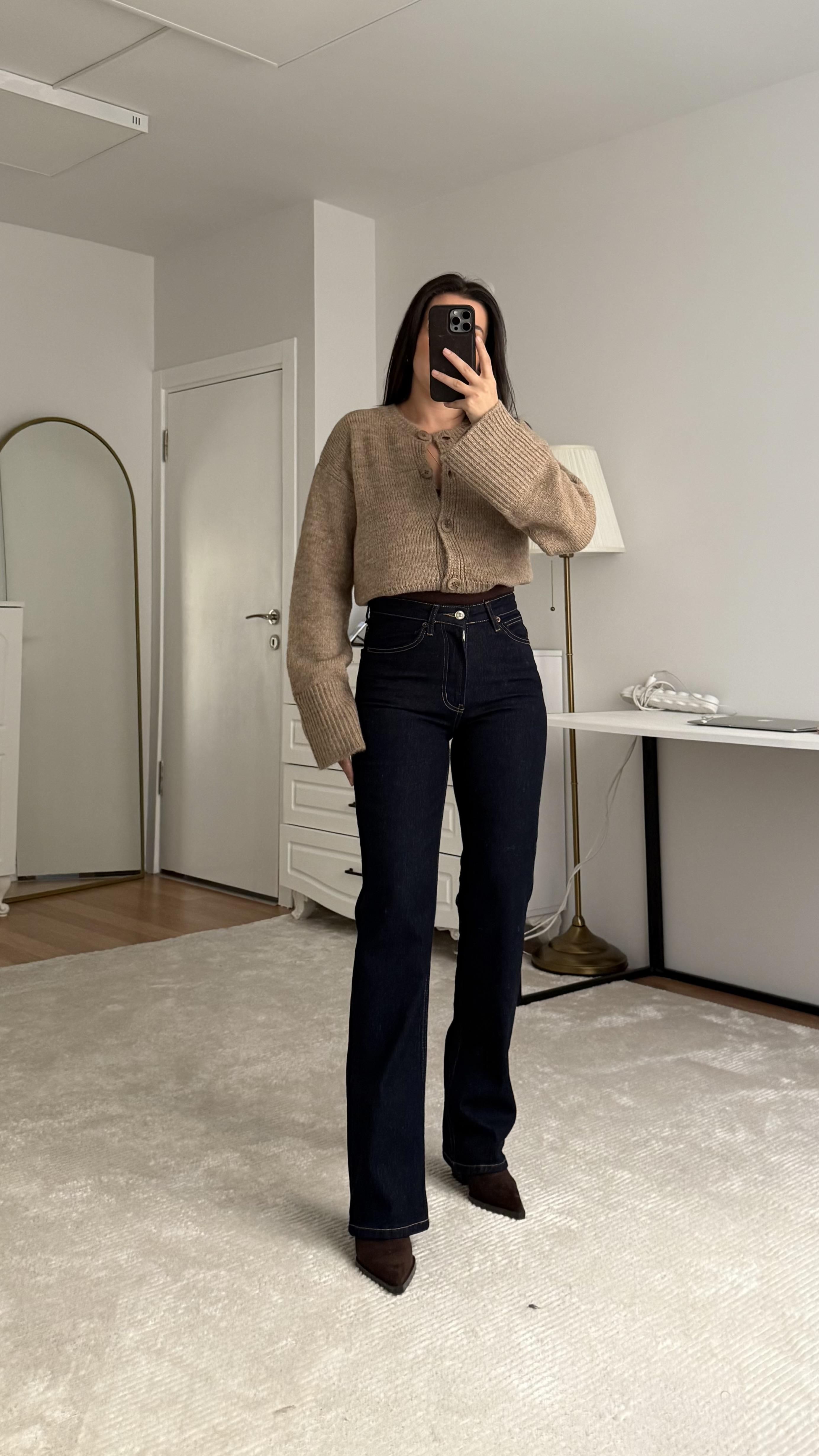 Marka Rins Yıkamalı Straight Jean