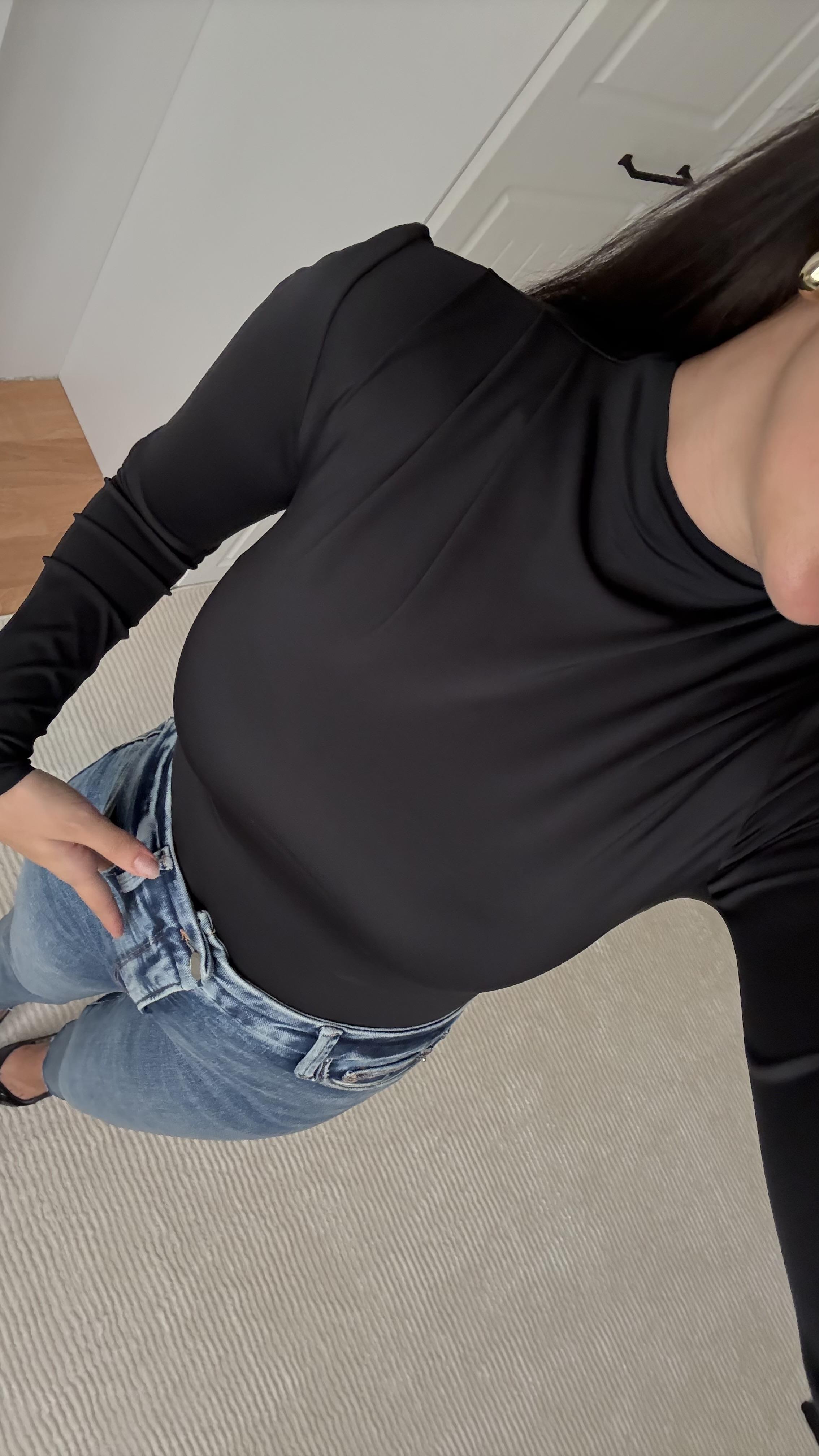 Marka Siyah DiK Yaka Bodysuit