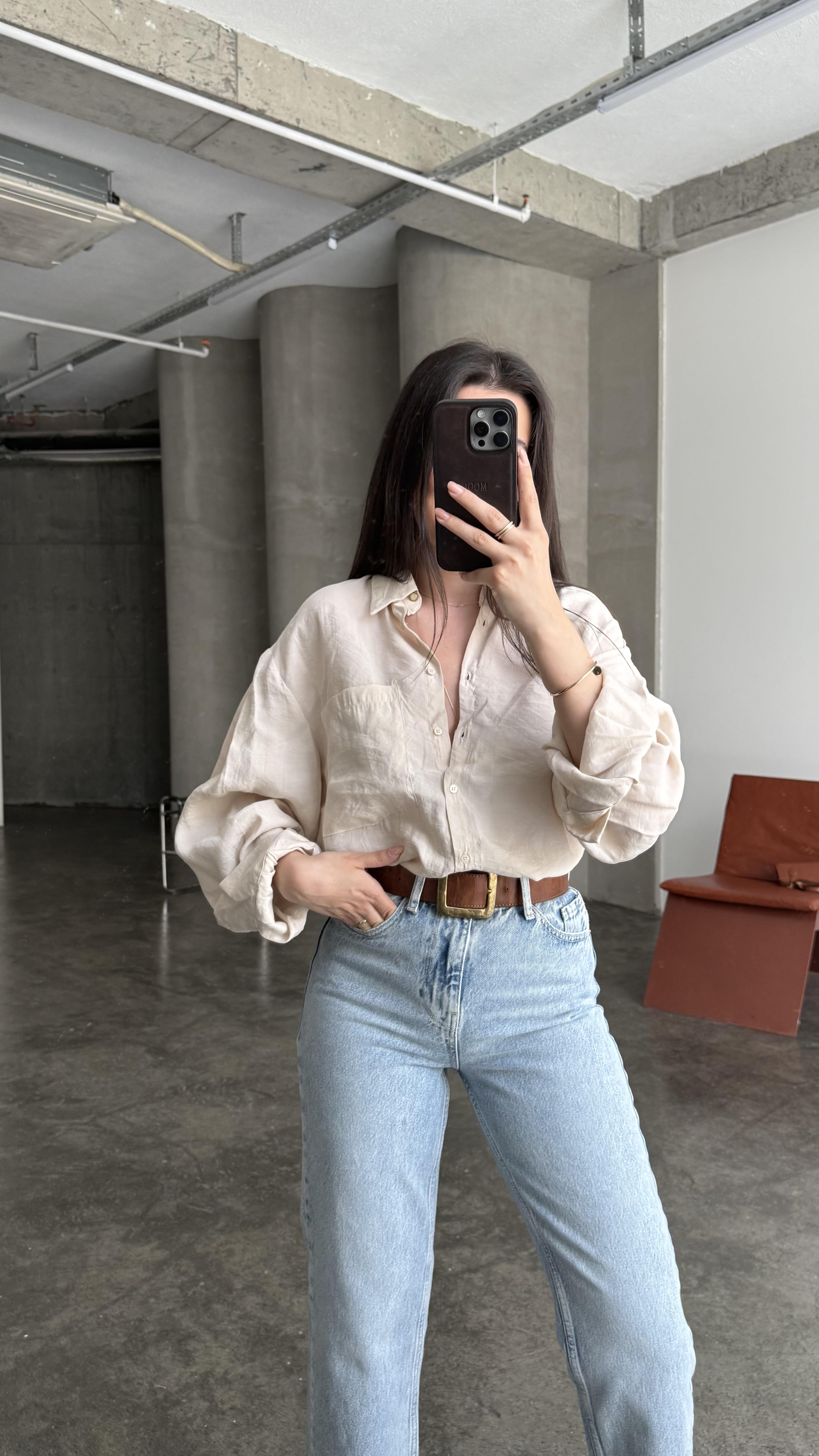 Marka Soft Tensel Gömlek